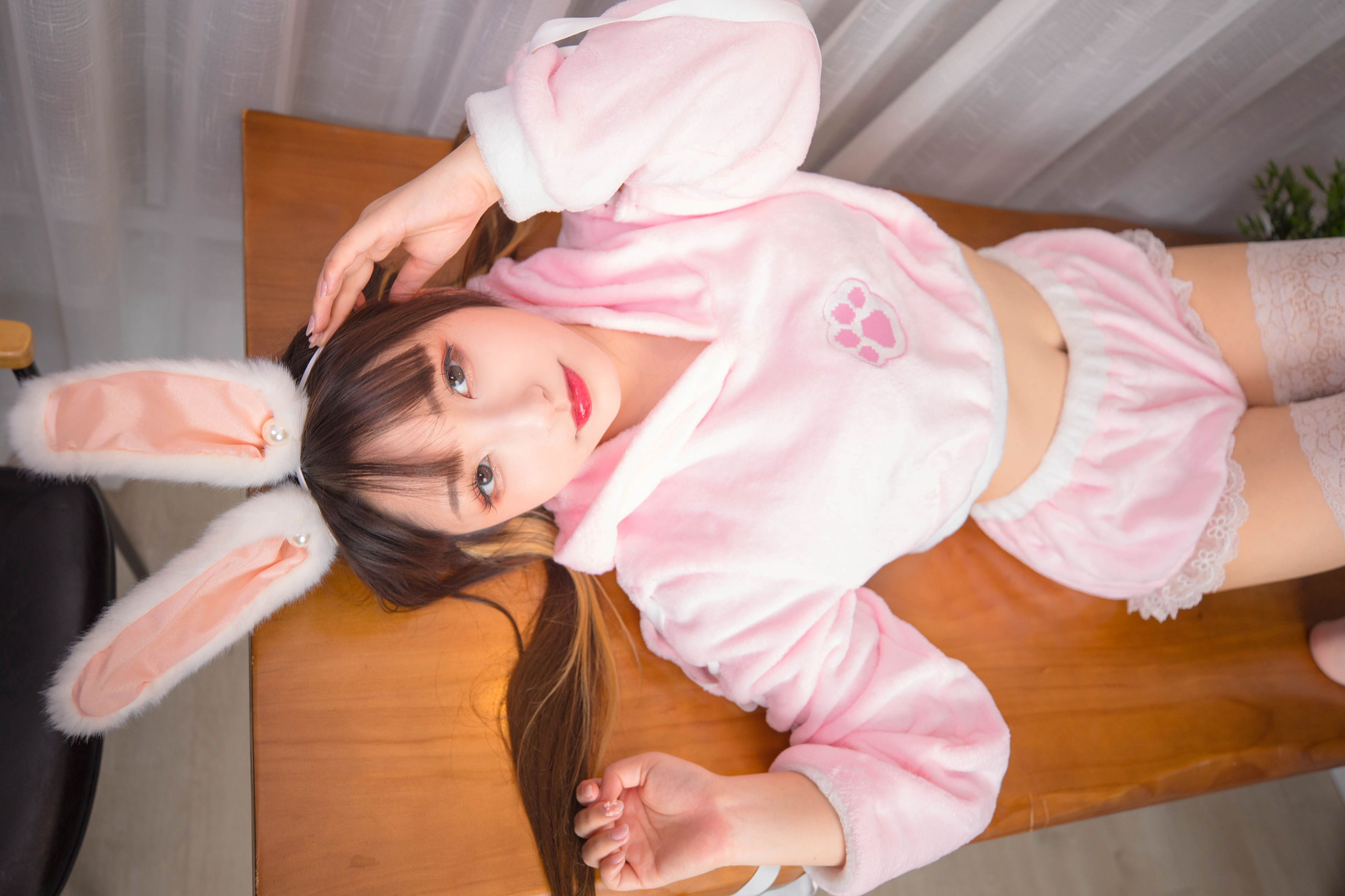 [Cosplay] 萝莉神楽板真冬之ウサギタイム