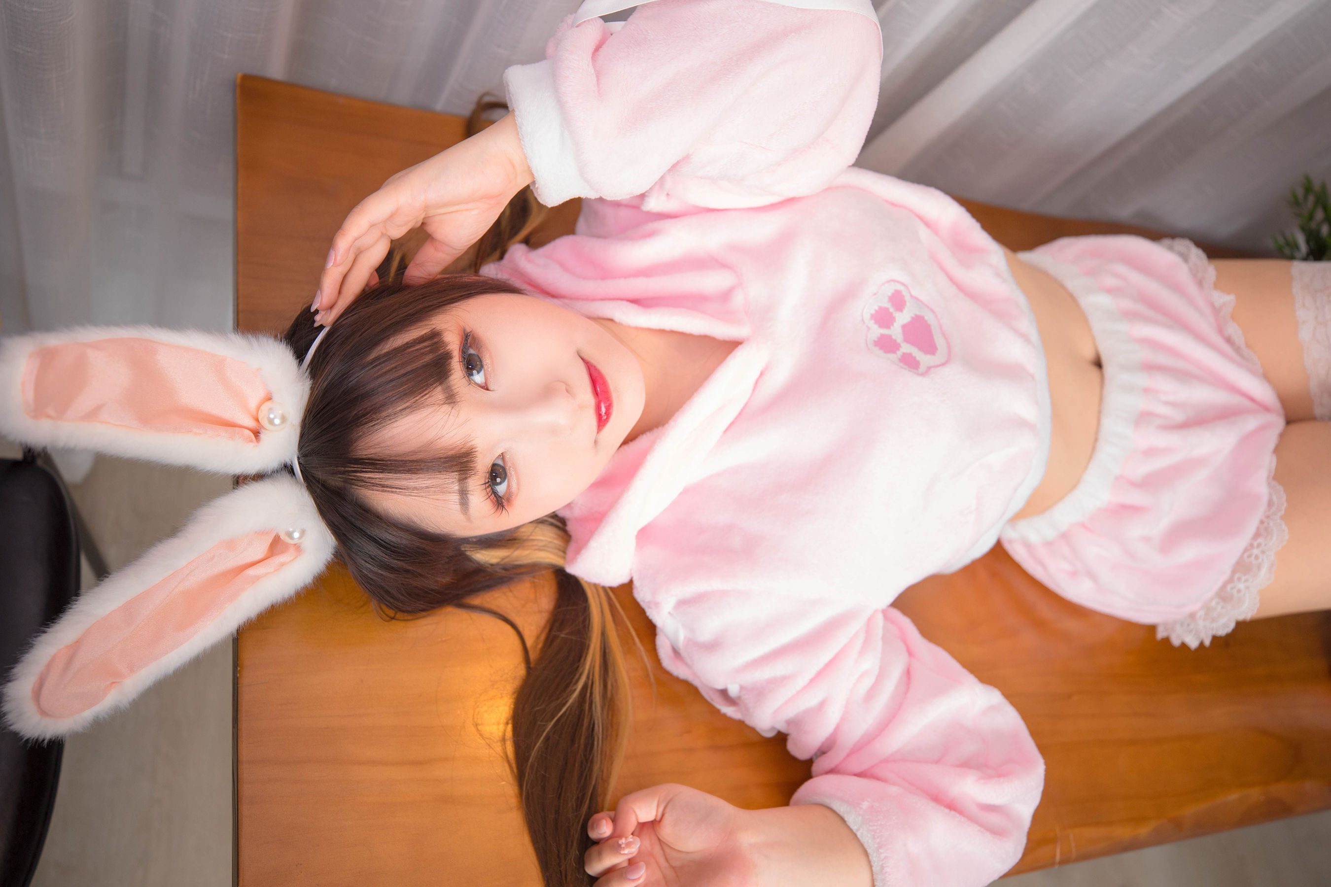 [Cosplay] 萝莉神楽板真冬之ウサギタイム