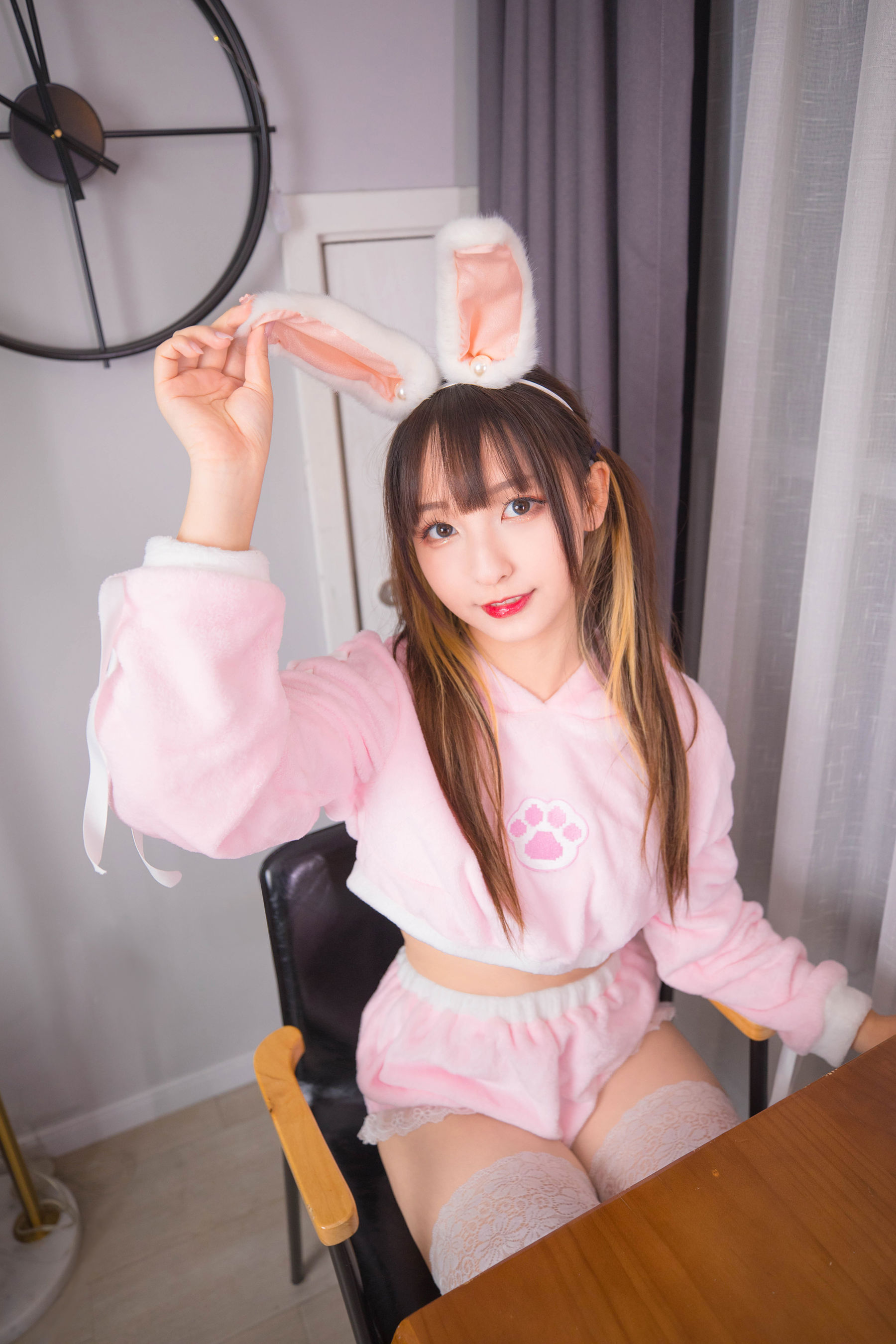 [Cosplay] 萝莉神楽板真冬之ウサギタイム