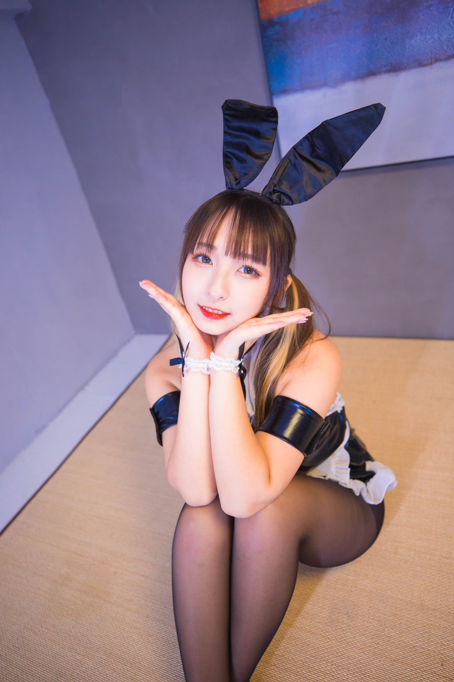 [Cosplay] 萝莉神楽板真冬之ウサギタイム