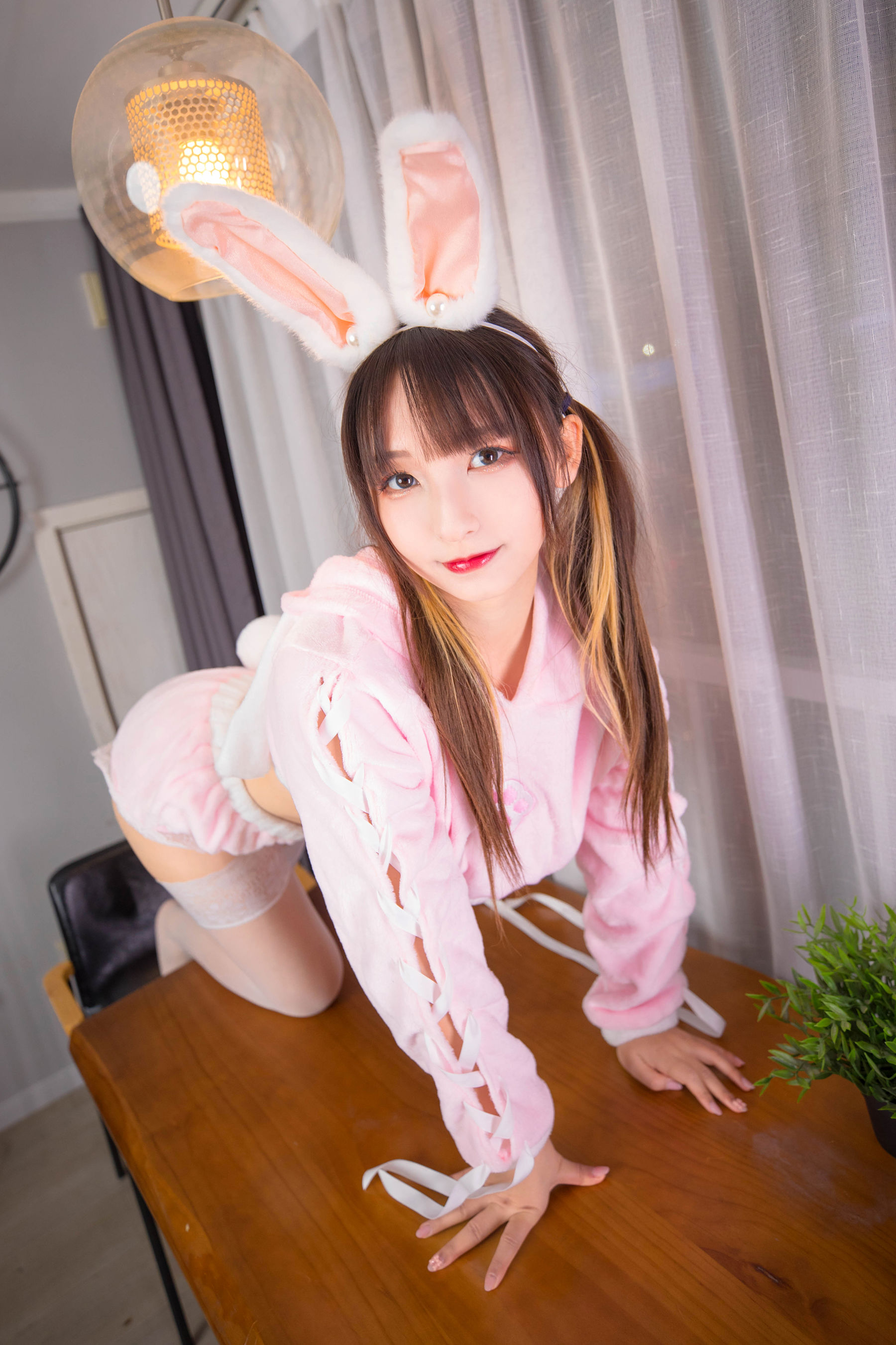 [Cosplay] 萝莉神楽板真冬之ウサギタイム
