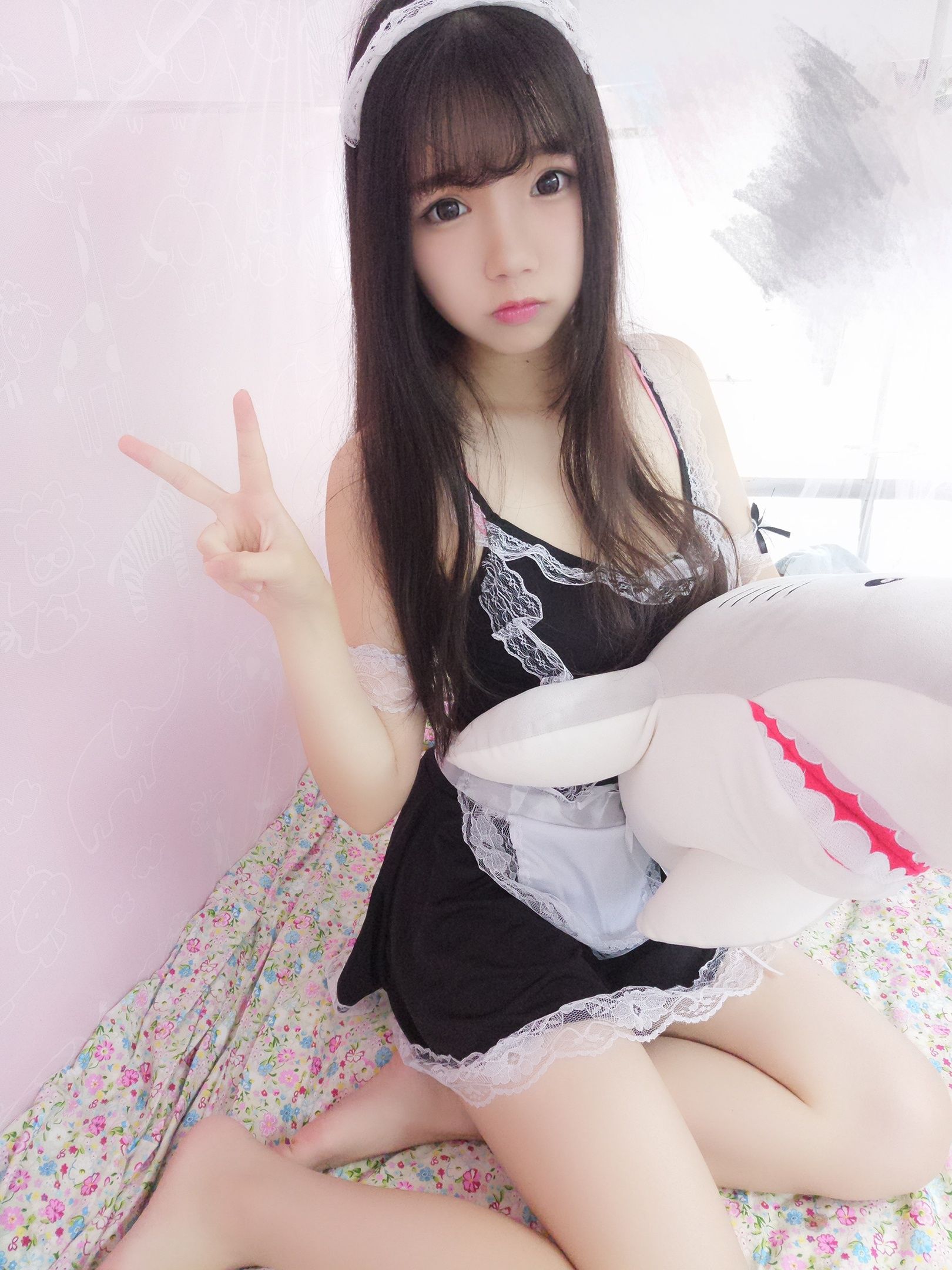 [Cosplay] 动漫博主雪晴Astra - 小女仆