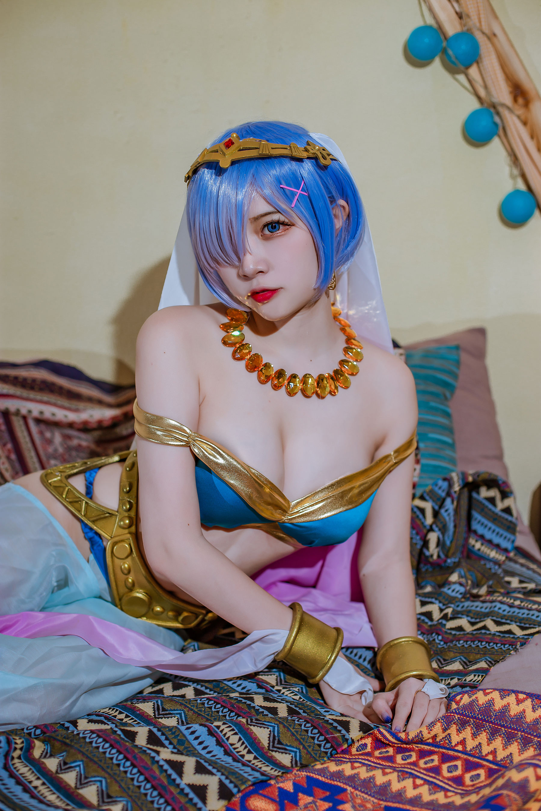 [Cosplay] 人气Coser二佐Nisa - 蕾姆舞娘