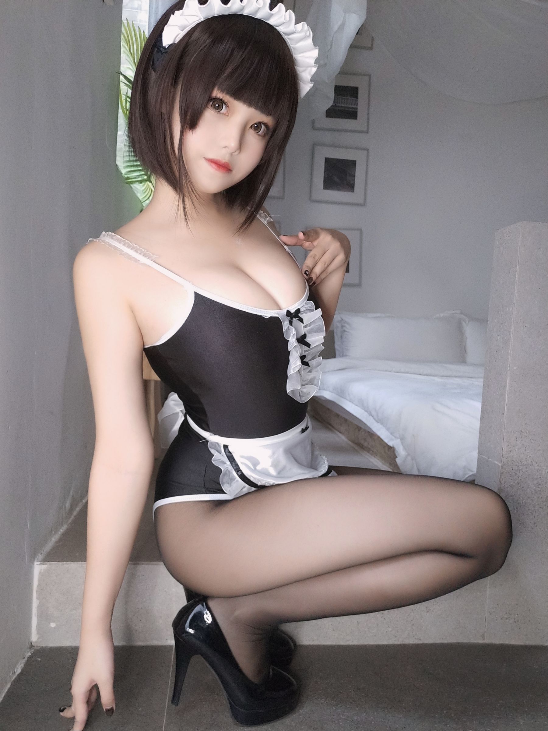[Cosplay] 萌系小姐姐蜜汁猫裘 - 女仆