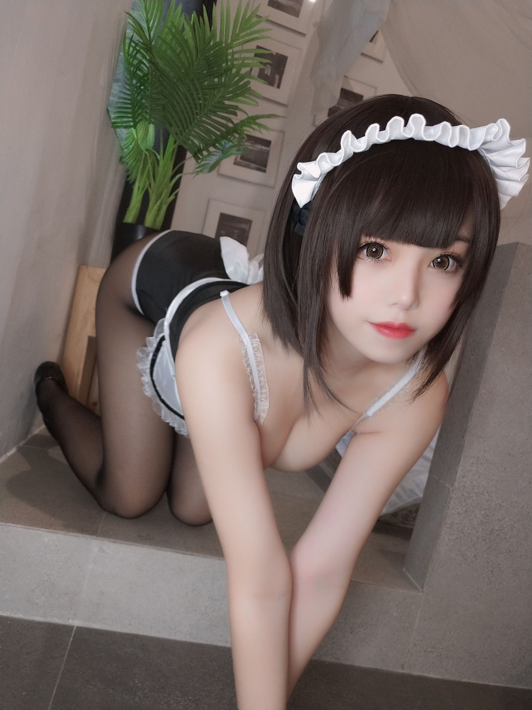 [Cosplay] 萌系小姐姐蜜汁猫裘 - 女仆