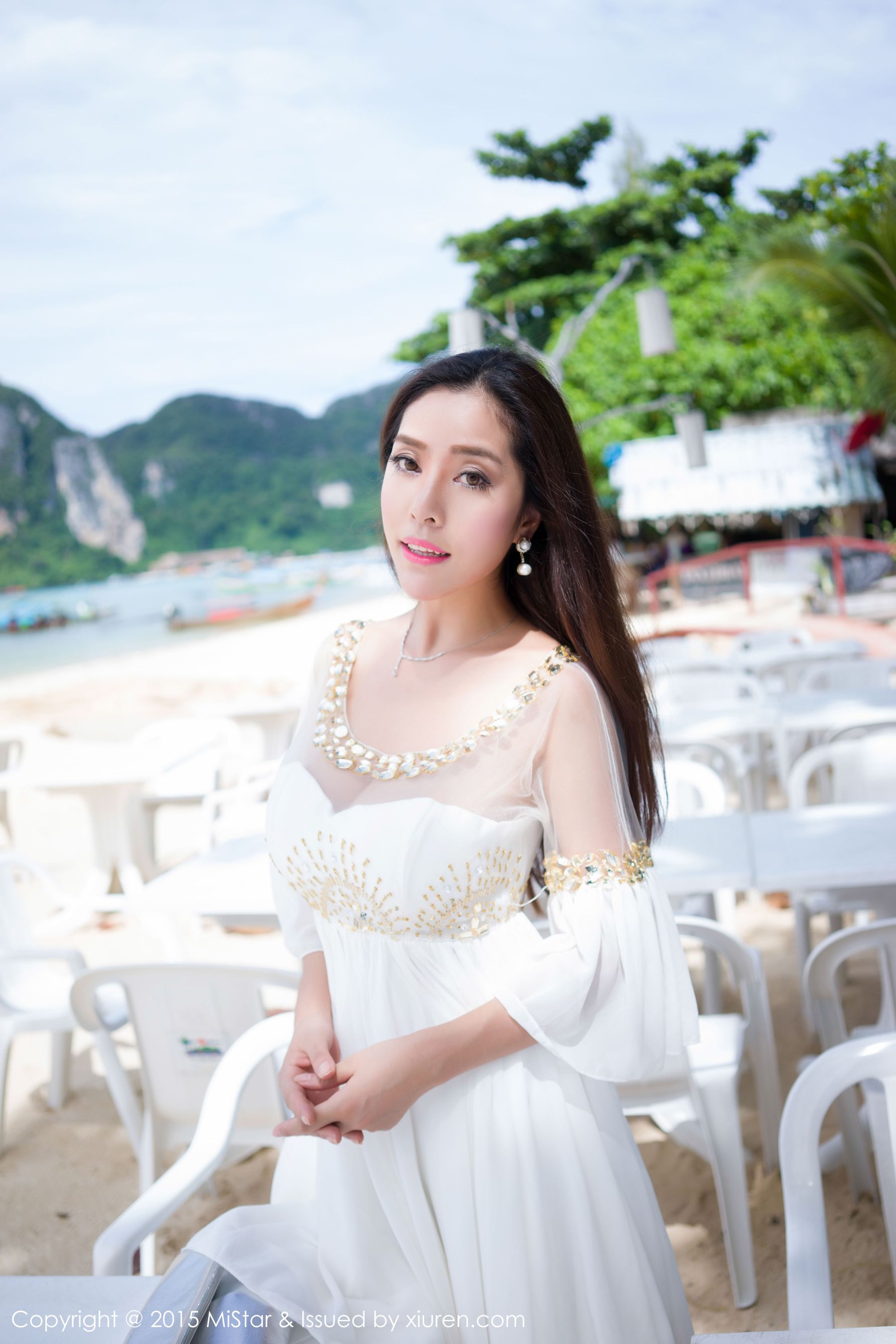 陈欣《普吉岛旅拍》海边+街拍系列 [魅妍社MiStar] Vol.047