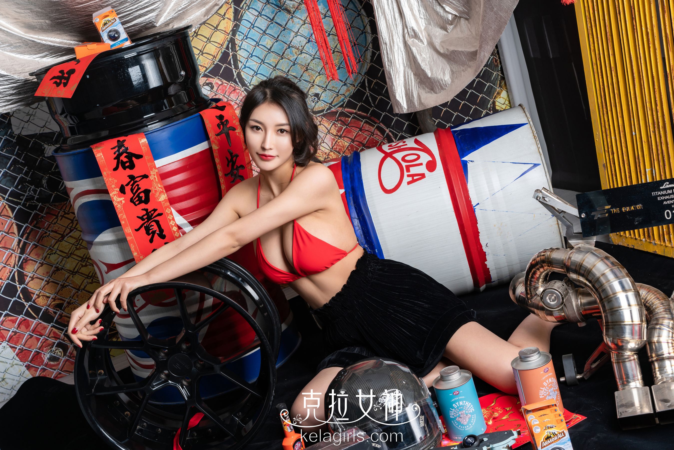 [克拉女神Kelagirls]  璇子 大脚丫红趾
