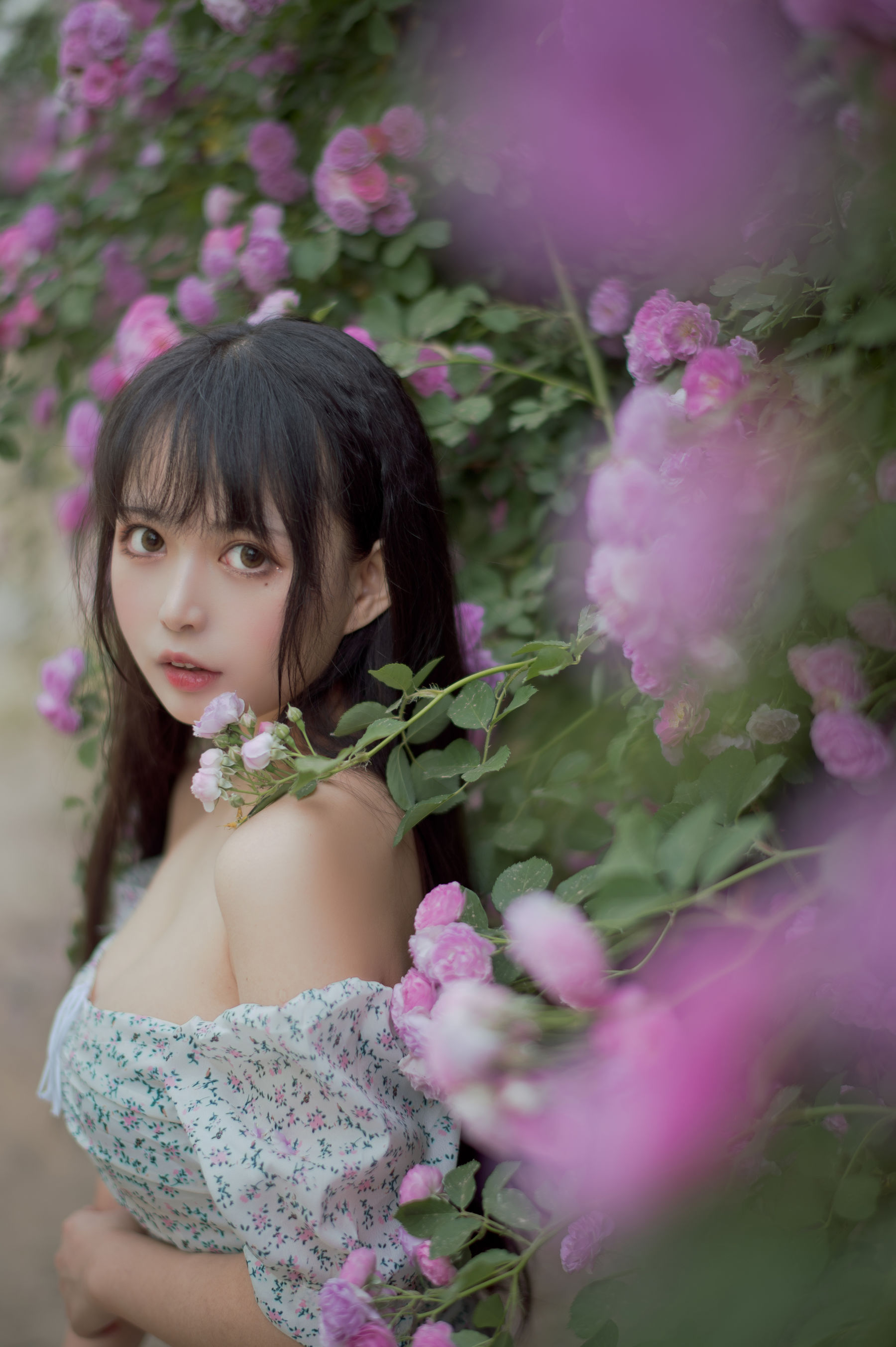 [喵糖映画] VOL.338 黑猫猫OvO 蔷薇少女