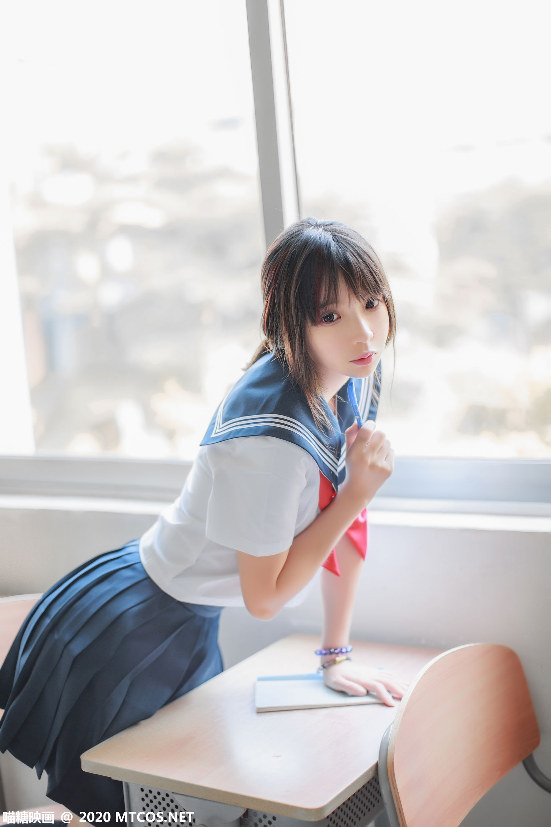 [喵糖映画] VOL.340 疯猫ss 同桌的水手服