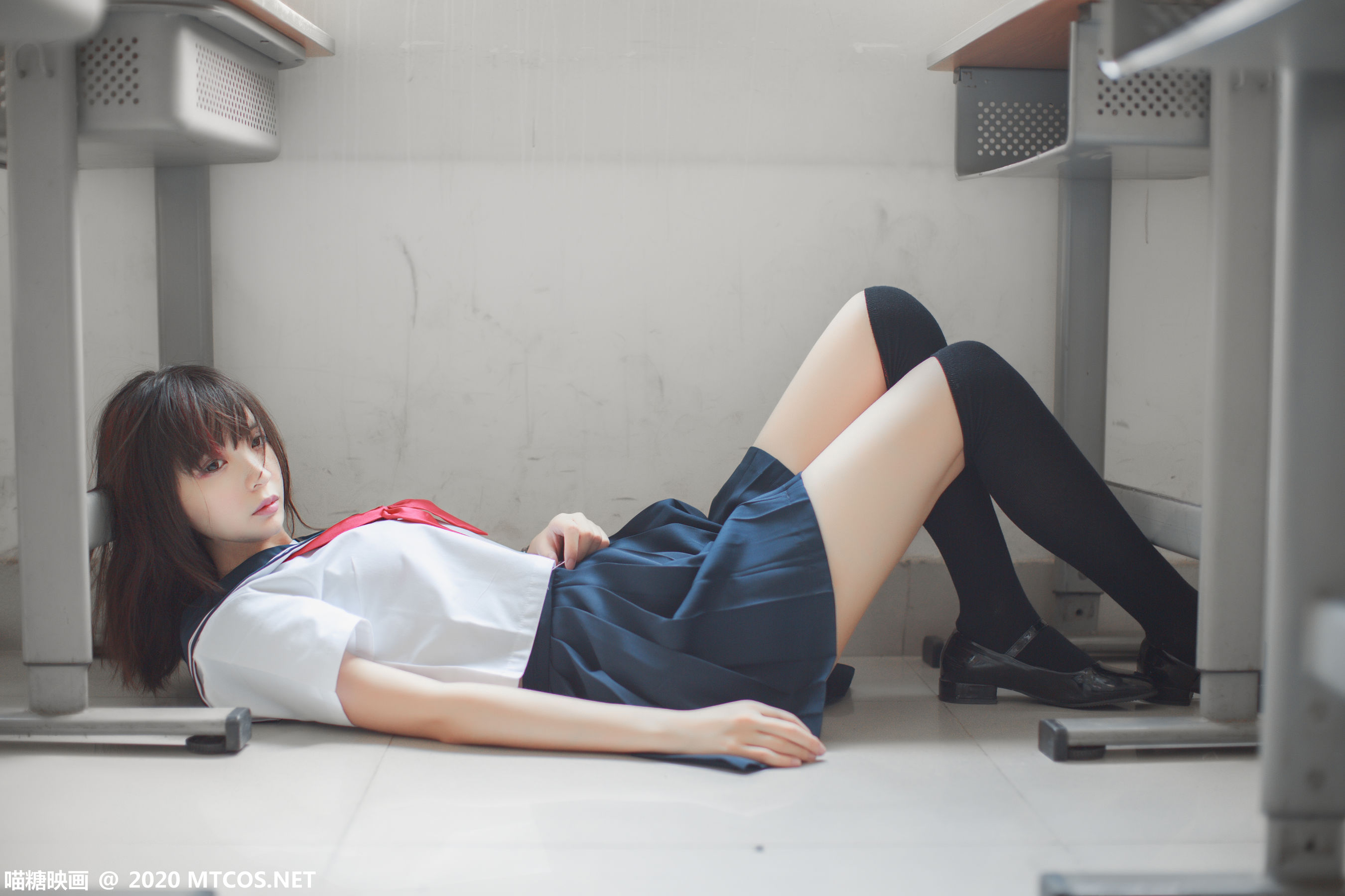 [喵糖映画] VOL.340 疯猫ss 同桌的水手服