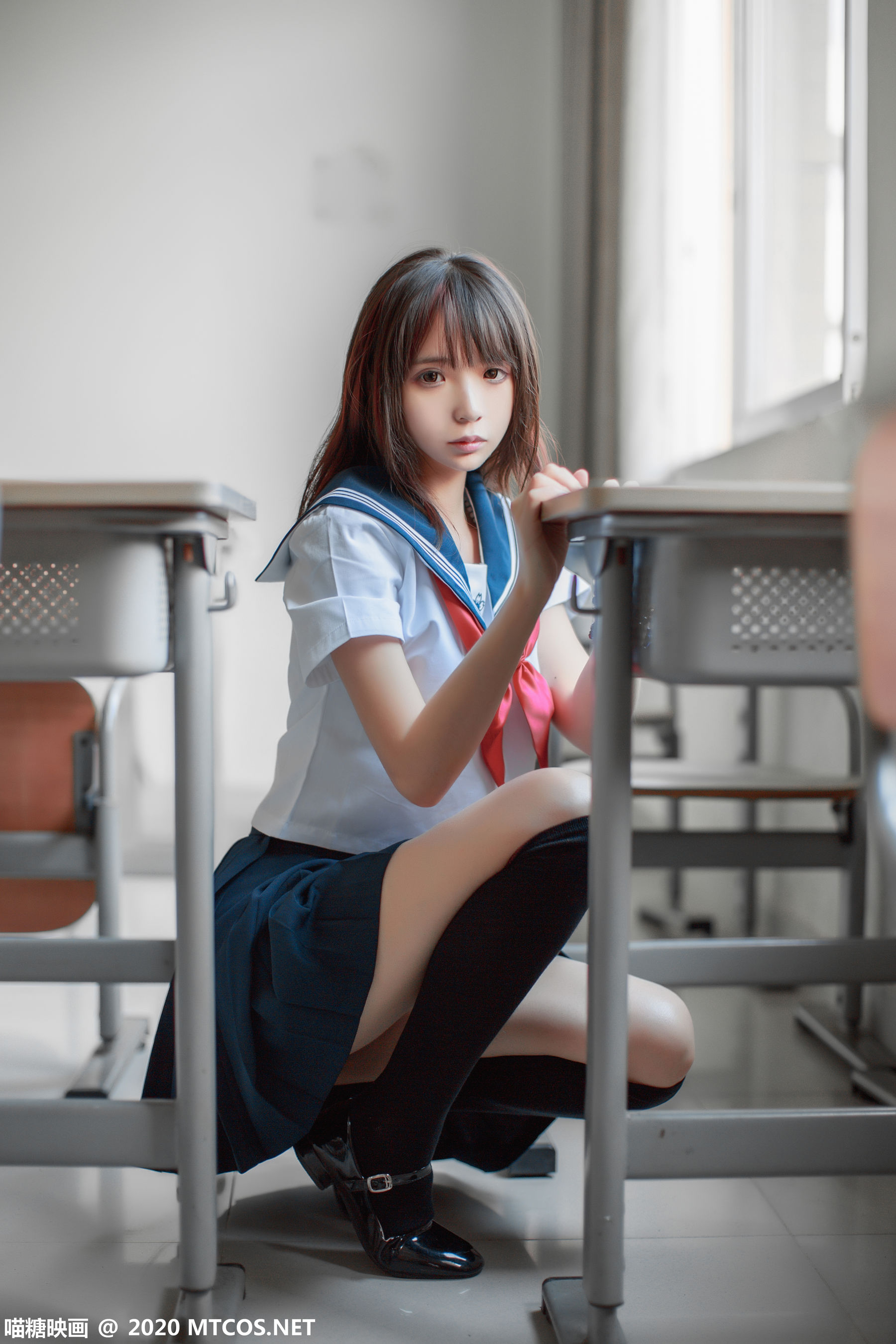[喵糖映画] VOL.340 疯猫ss 同桌的水手服