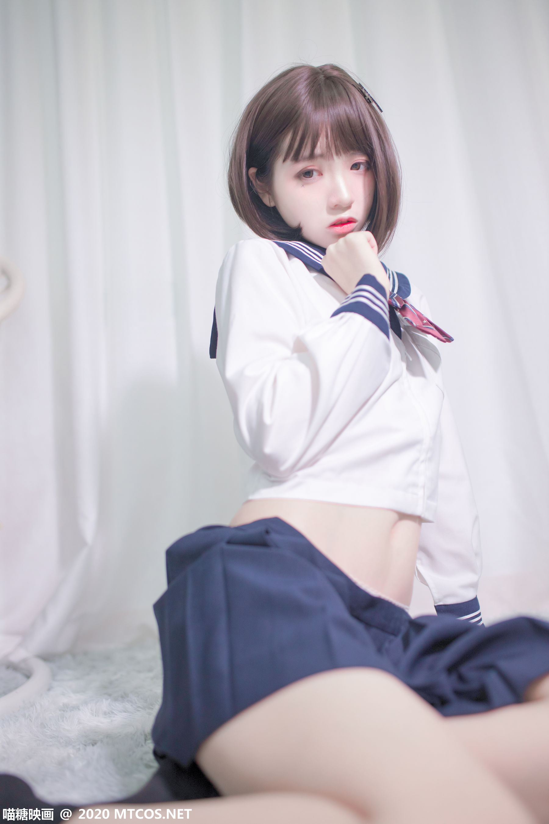 [喵糖映画] VOL.349 疯猫ss 居家JK制服