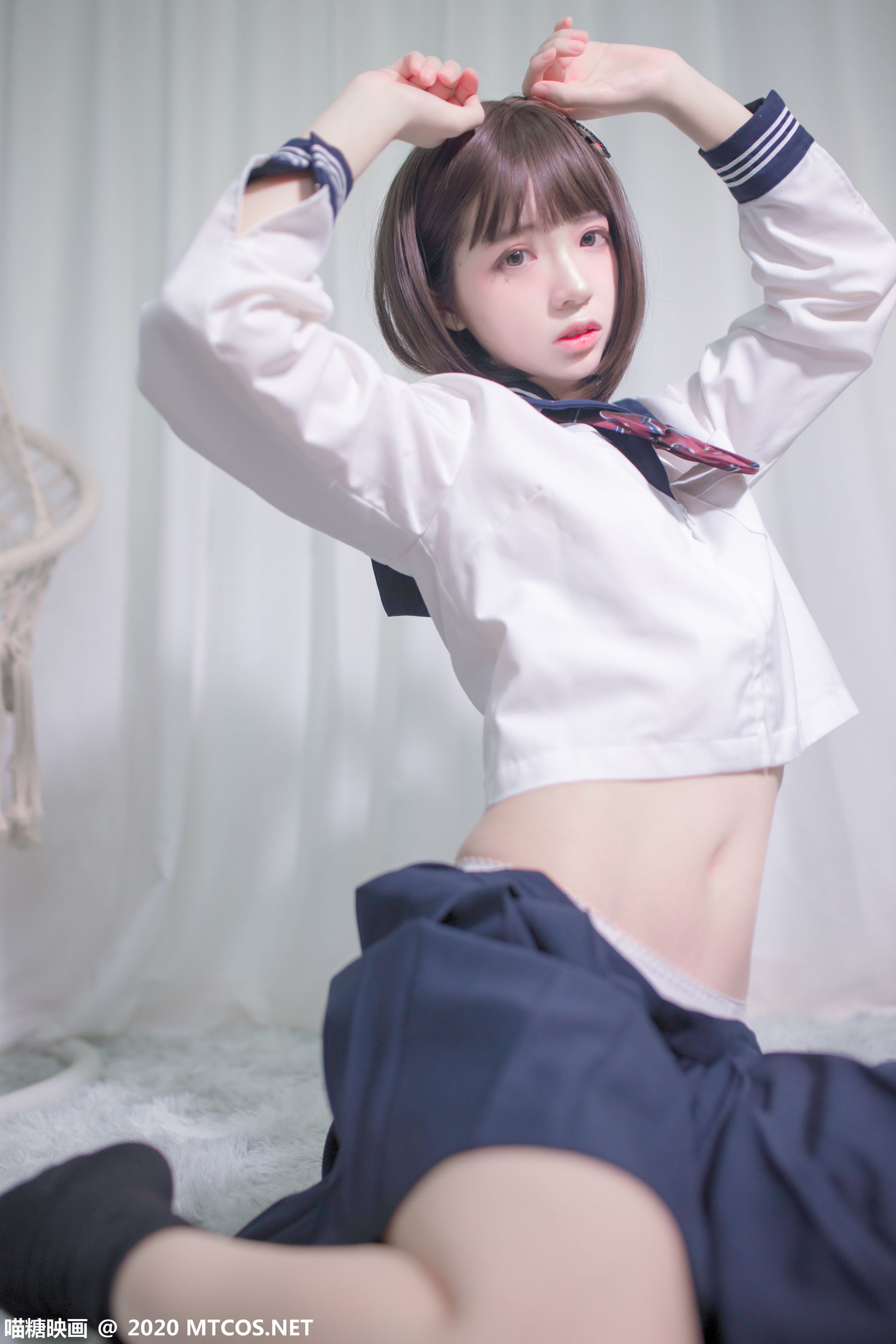 [喵糖映画] VOL.349 疯猫ss 居家JK制服