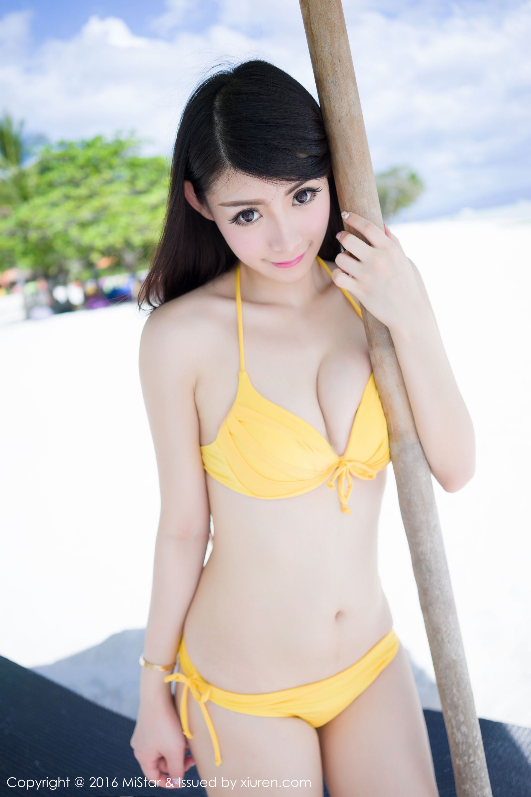 Mara酱《薄荷岛旅拍》比基尼+单车女生+水手服 [魅妍社MiStar] Vol.071