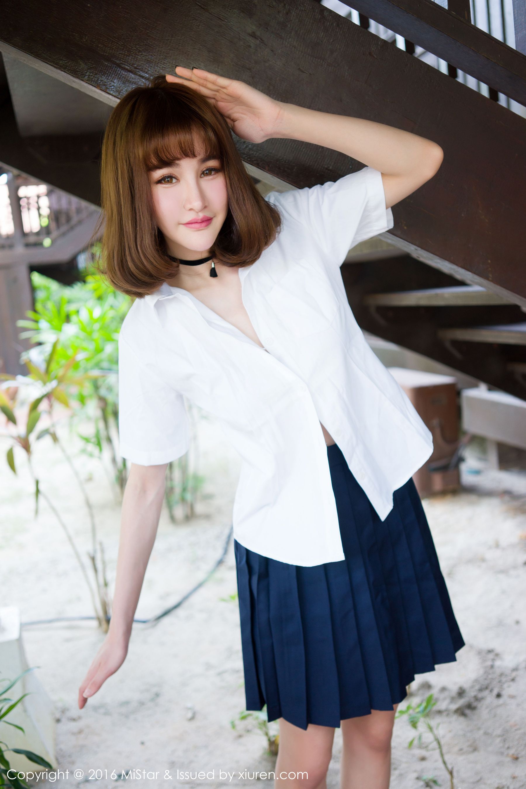 Cheryl青树《兰卡威旅拍》比基尼+校服 [魅妍社MiStar] Vol.076