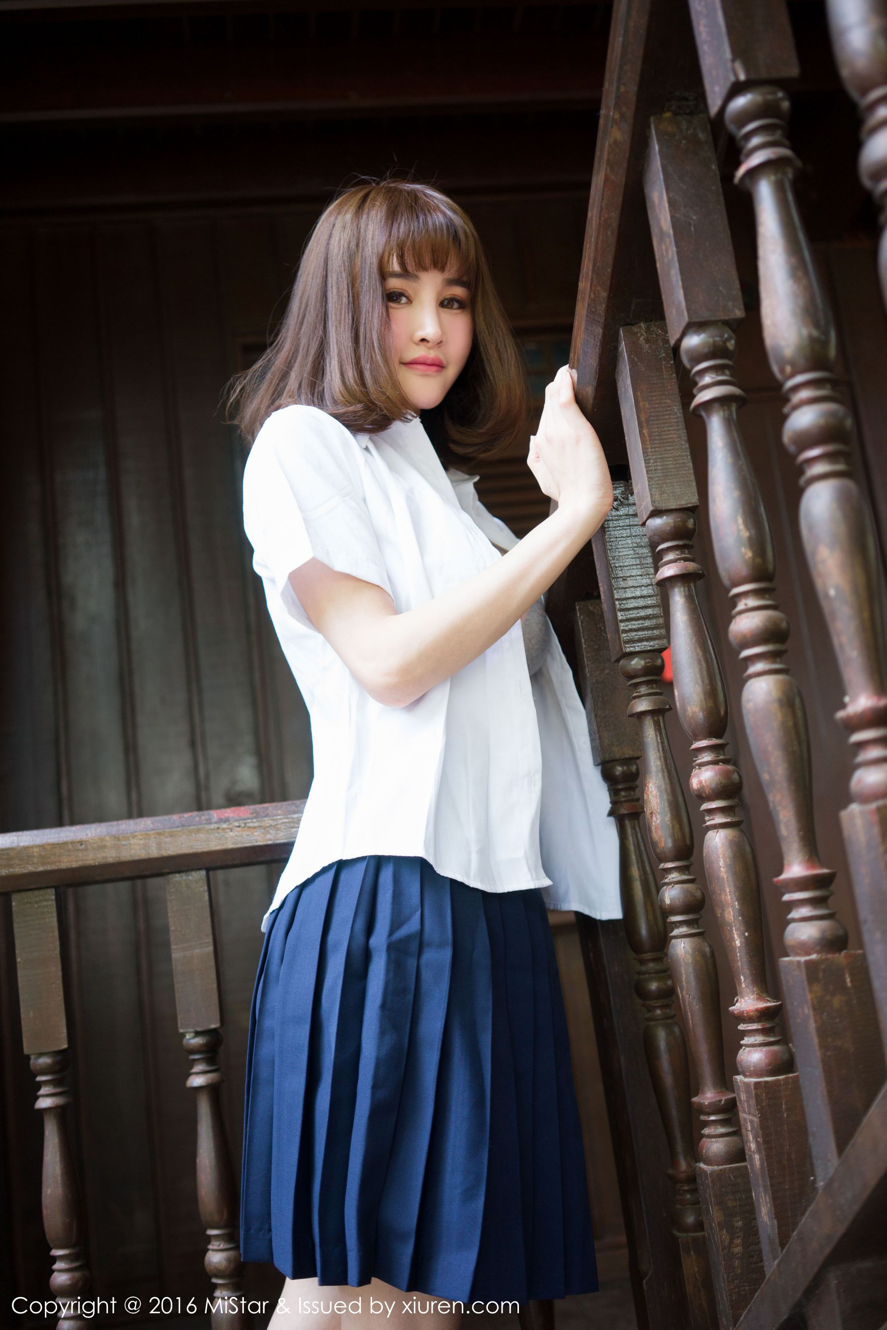 Cheryl青树《兰卡威旅拍》比基尼+校服 [魅妍社MiStar] Vol.076