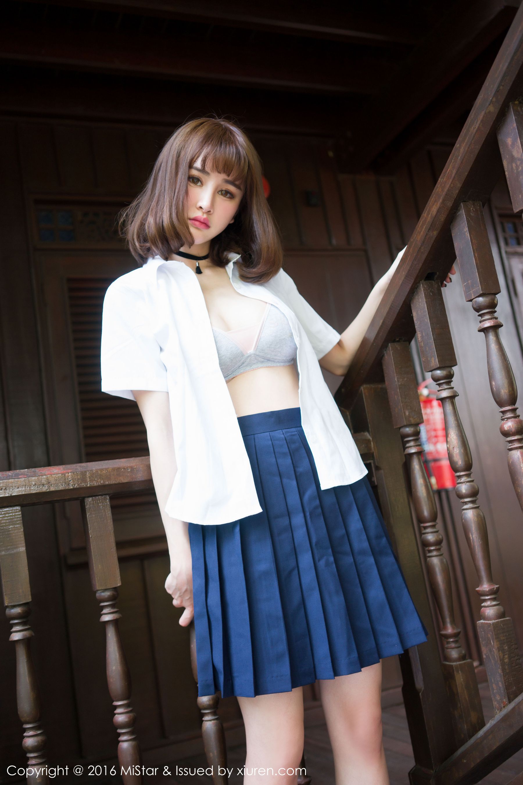 Cheryl青树《兰卡威旅拍》比基尼+校服 [魅妍社MiStar] Vol.076
