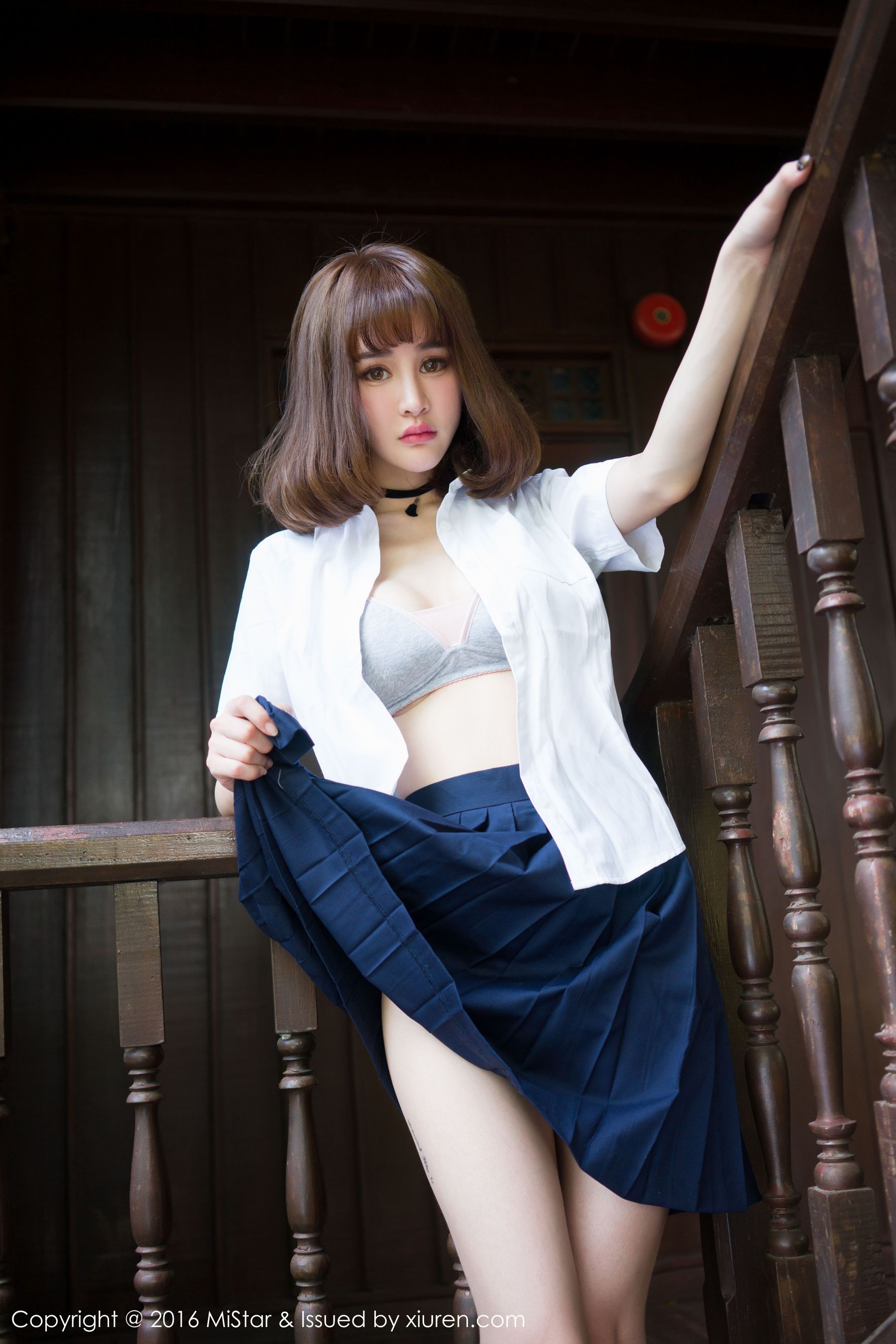 Cheryl青树《兰卡威旅拍》比基尼+校服 [魅妍社MiStar] Vol.076