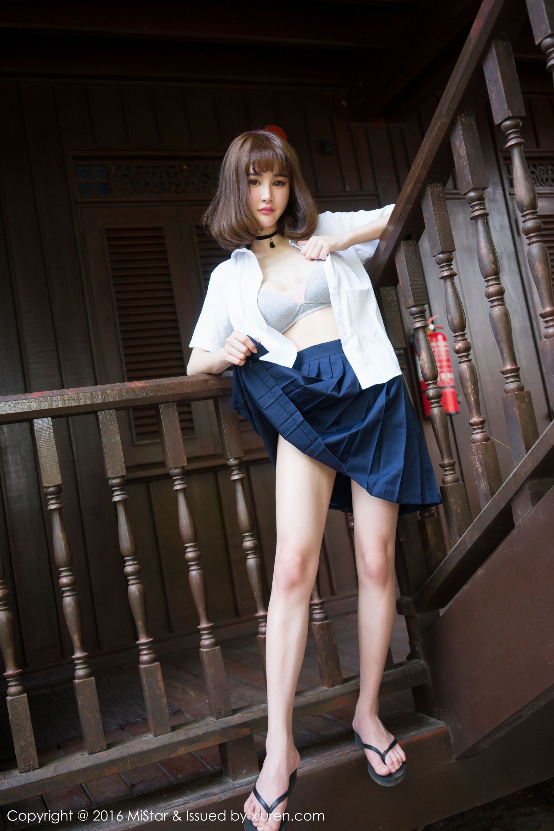 Cheryl青树《兰卡威旅拍》比基尼+校服 [魅妍社MiStar] Vol.076