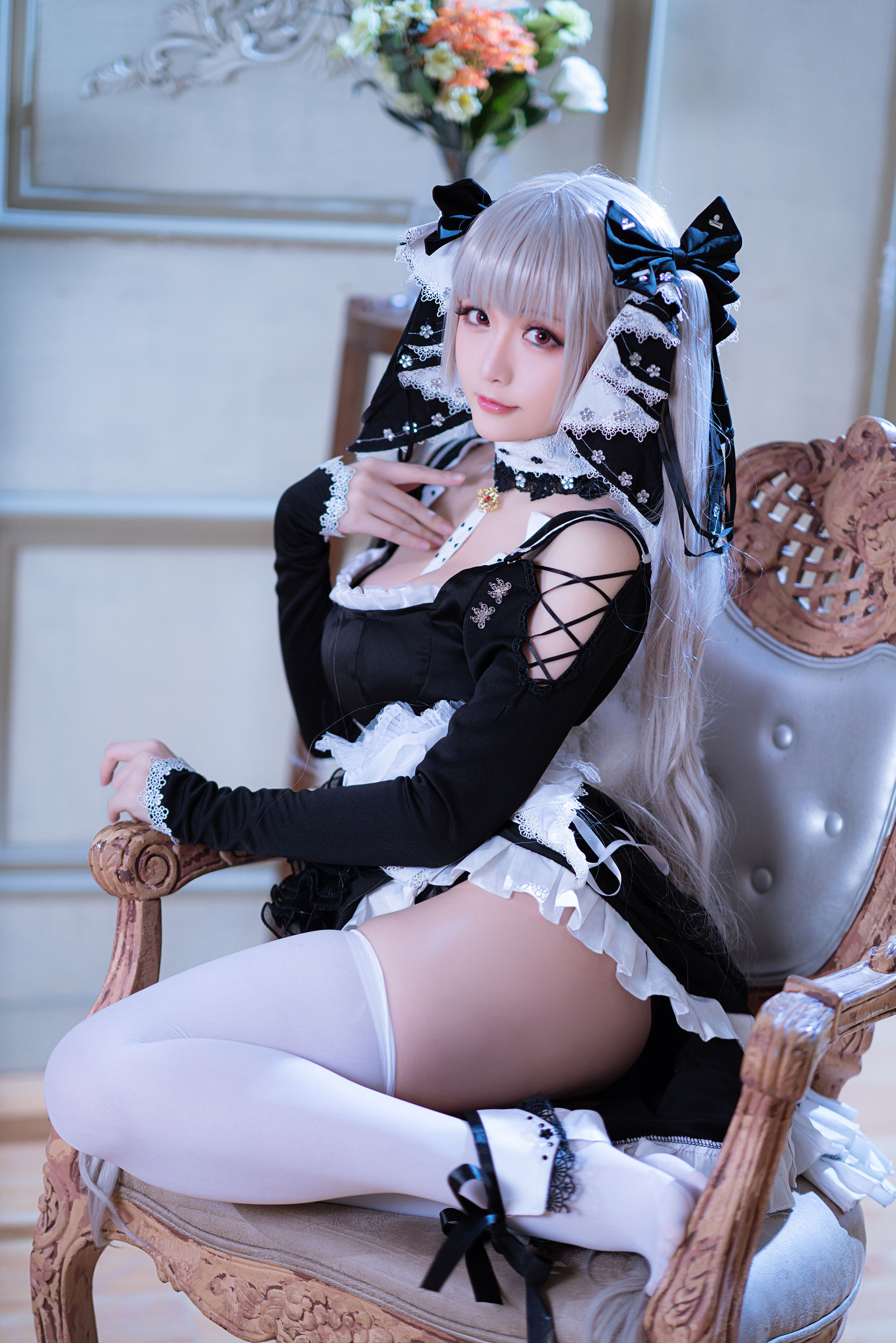 [COS福利] Coser小姐姐星之迟迟 - R-Maid《可畏》