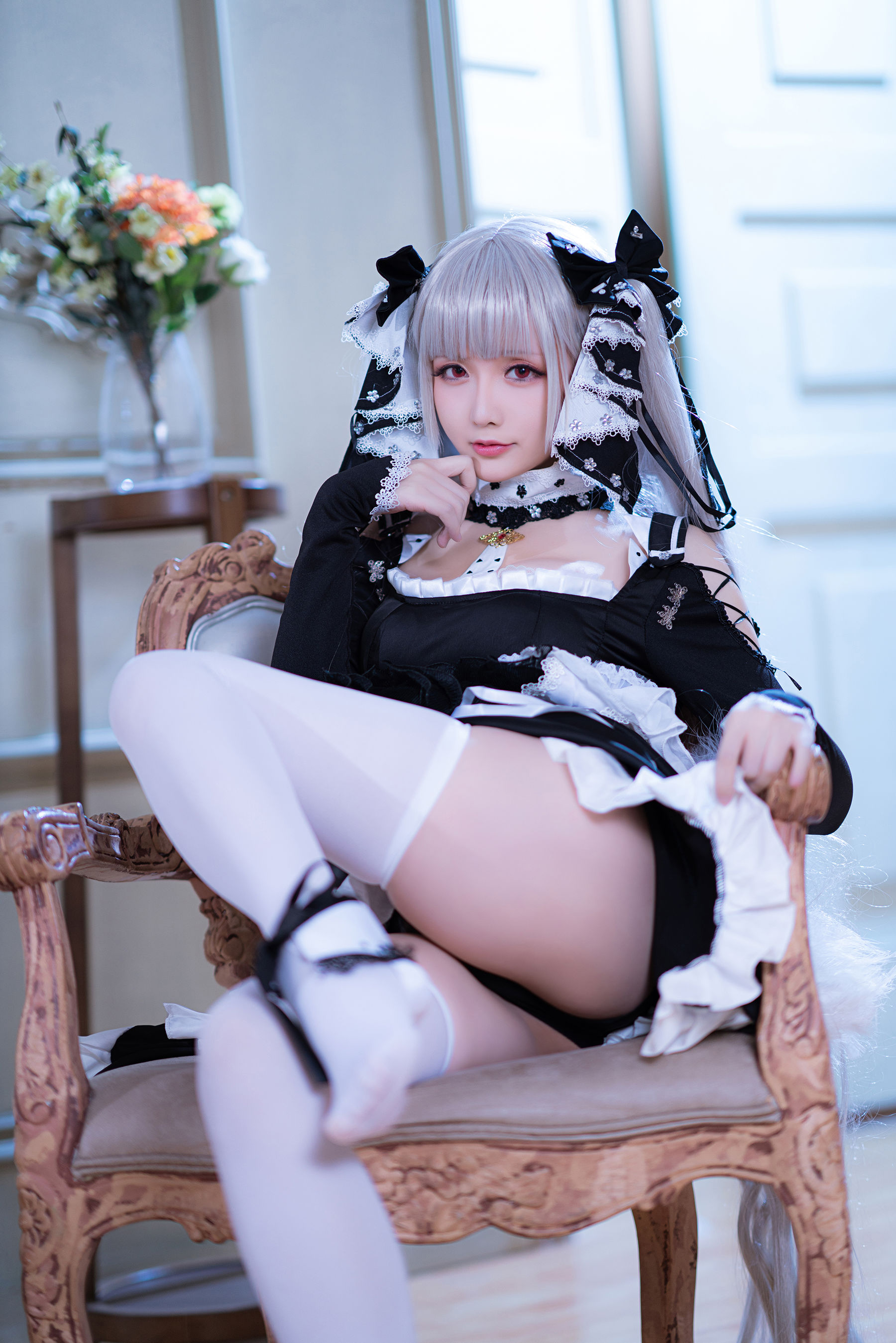 [COS福利] Coser小姐姐星之迟迟 - R-Maid《可畏》