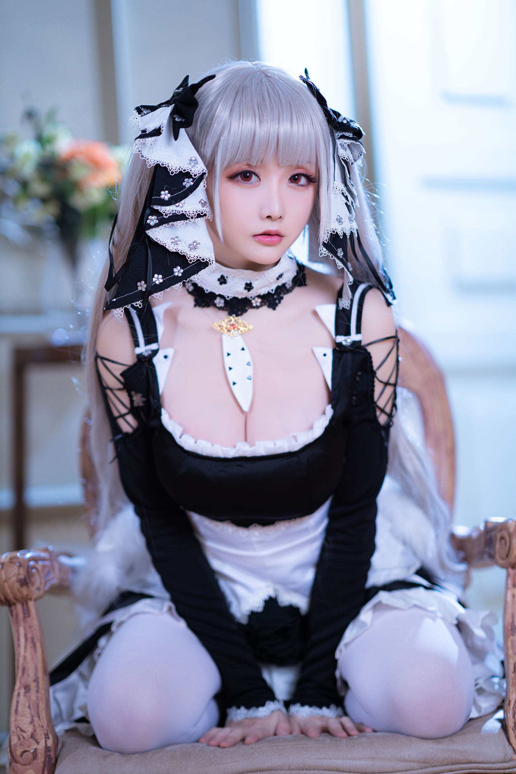 [COS福利] Coser小姐姐星之迟迟 - R-Maid《可畏》