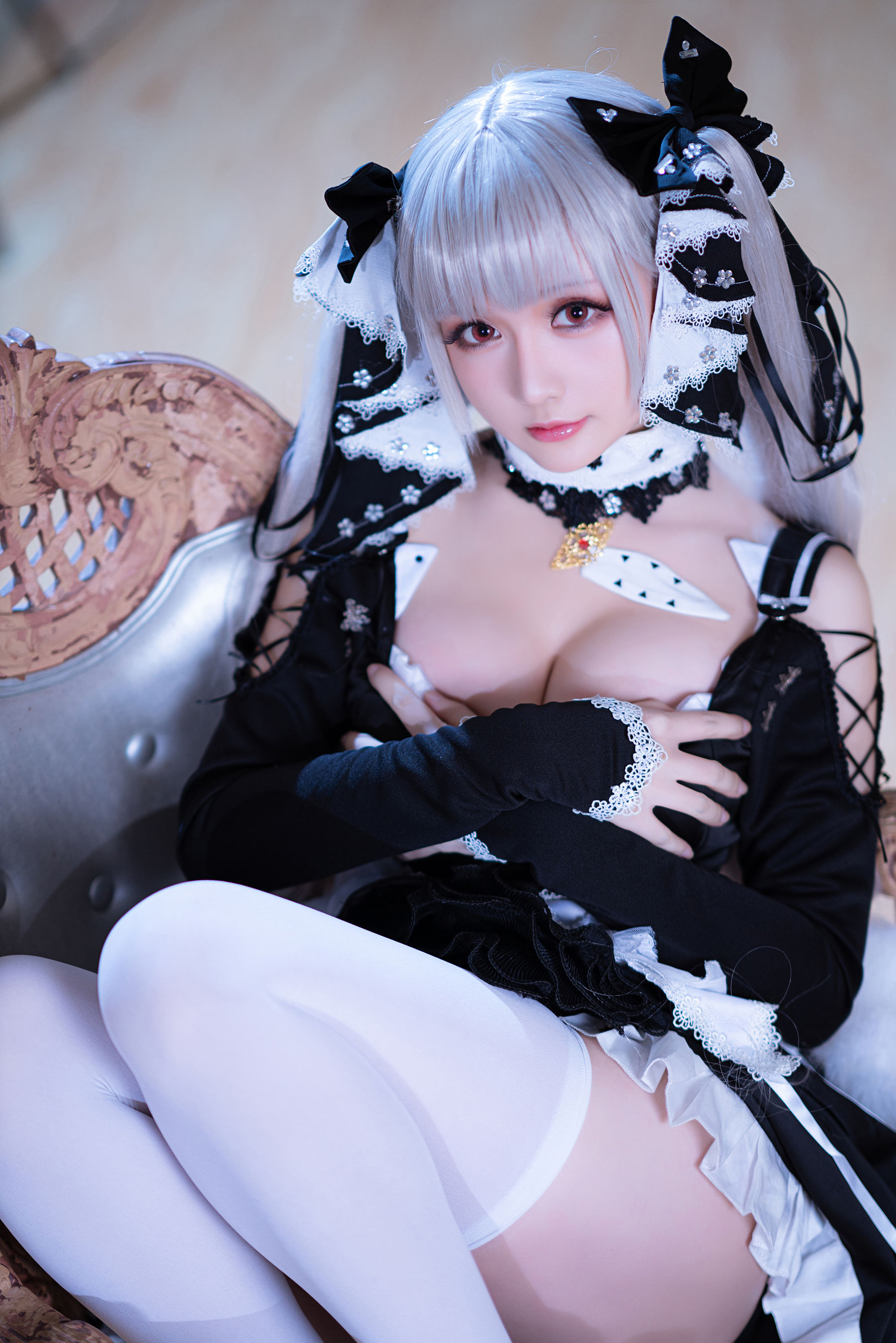 [COS福利] Coser小姐姐星之迟迟 - R-Maid《可畏》