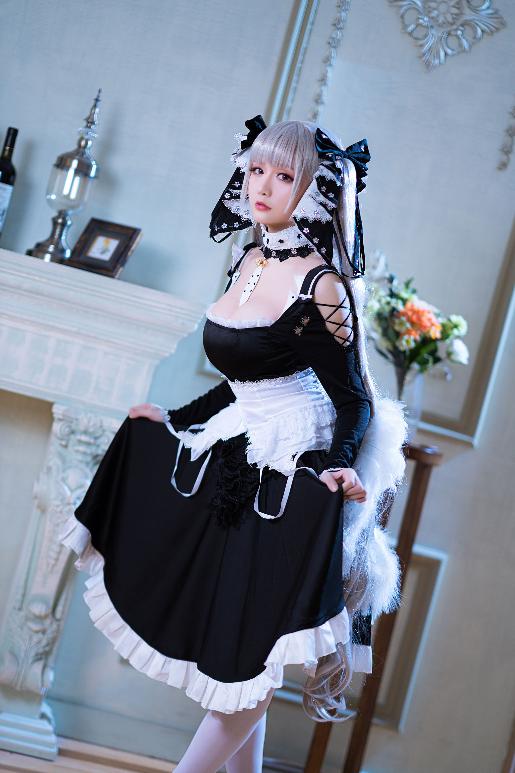 [COS福利] Coser小姐姐星之迟迟 - R-Maid《可畏》