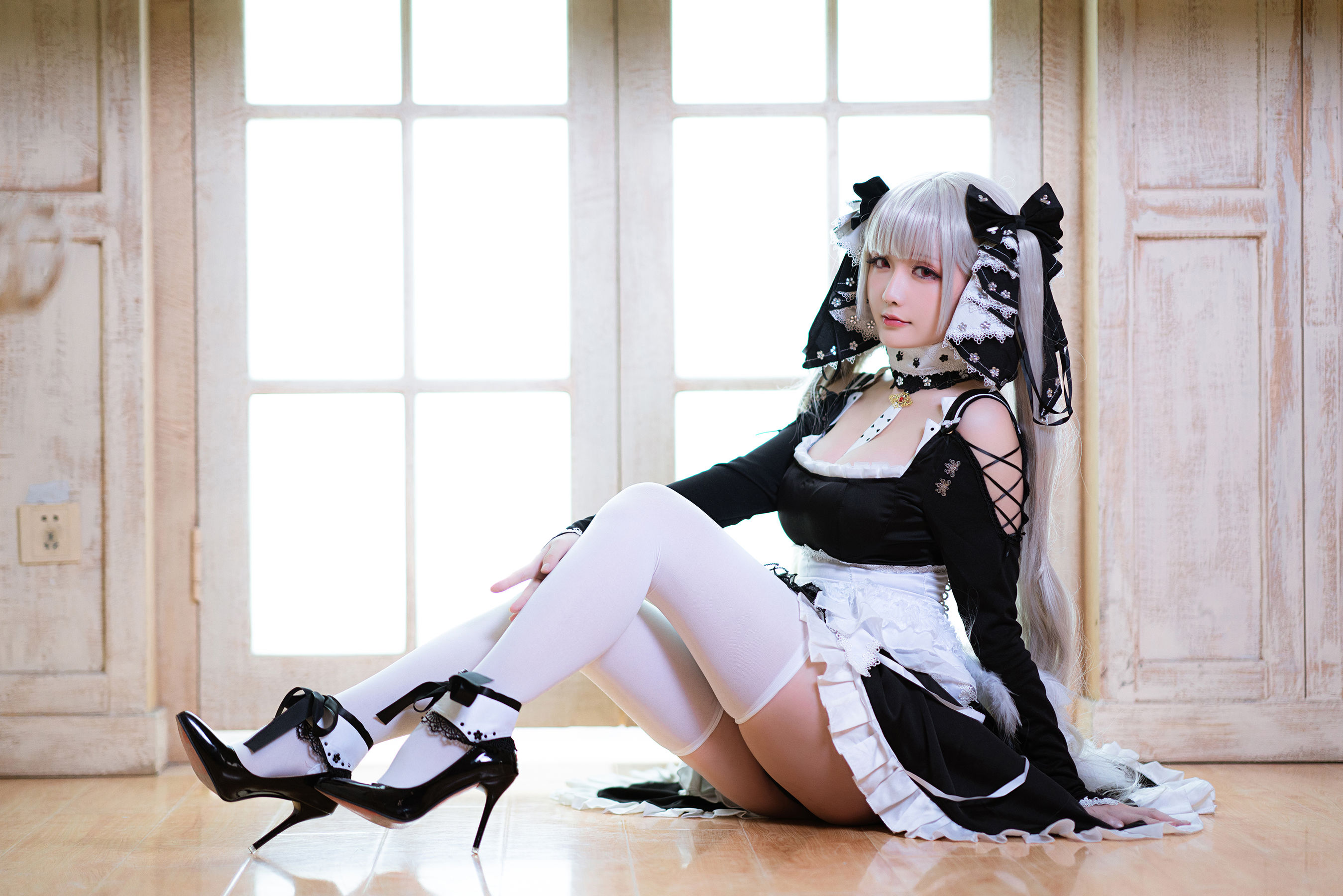 [COS福利] Coser小姐姐星之迟迟 - R-Maid《可畏》