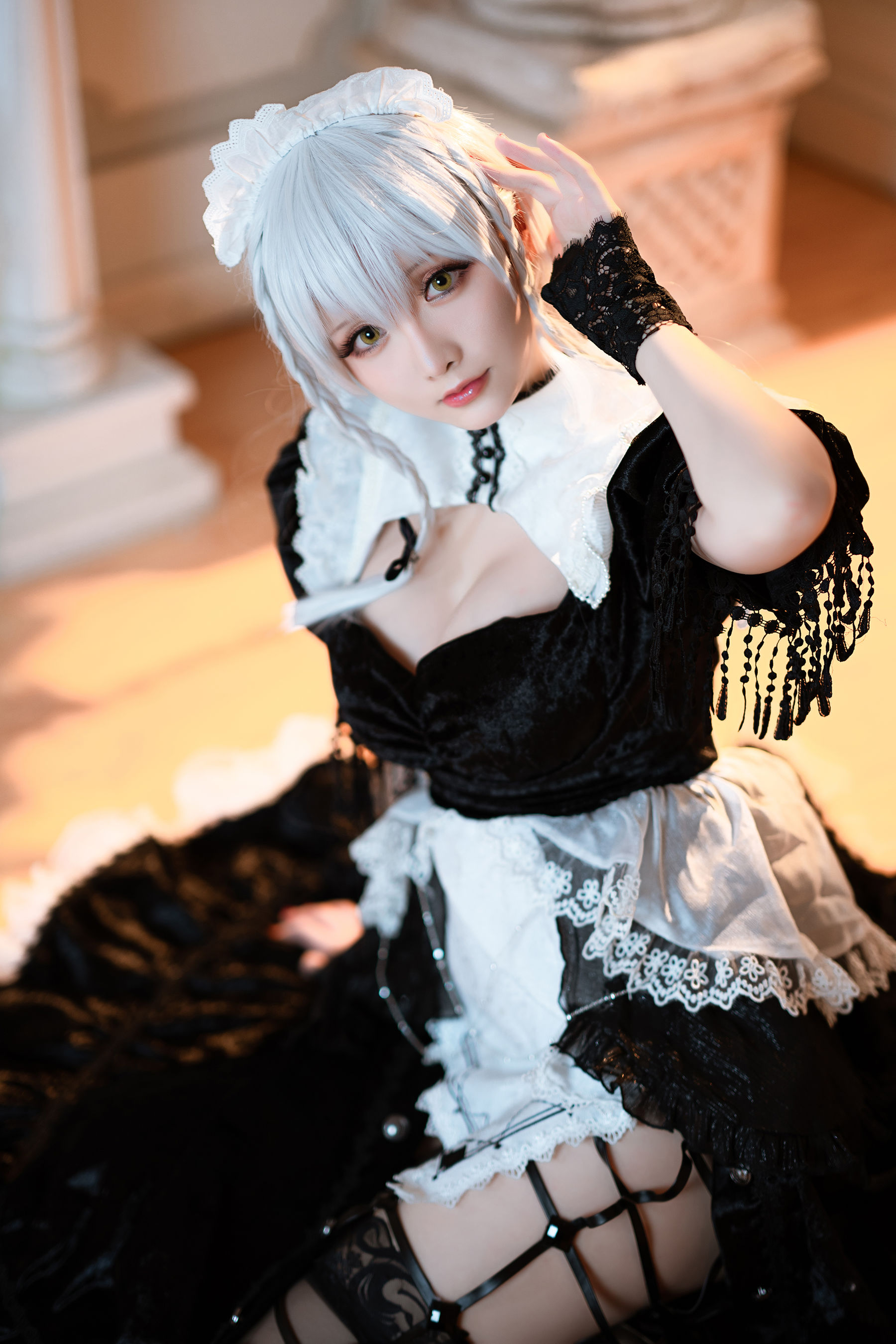 [COS福利] Coser小姐姐星之迟迟 - R-Maid《赫敏》