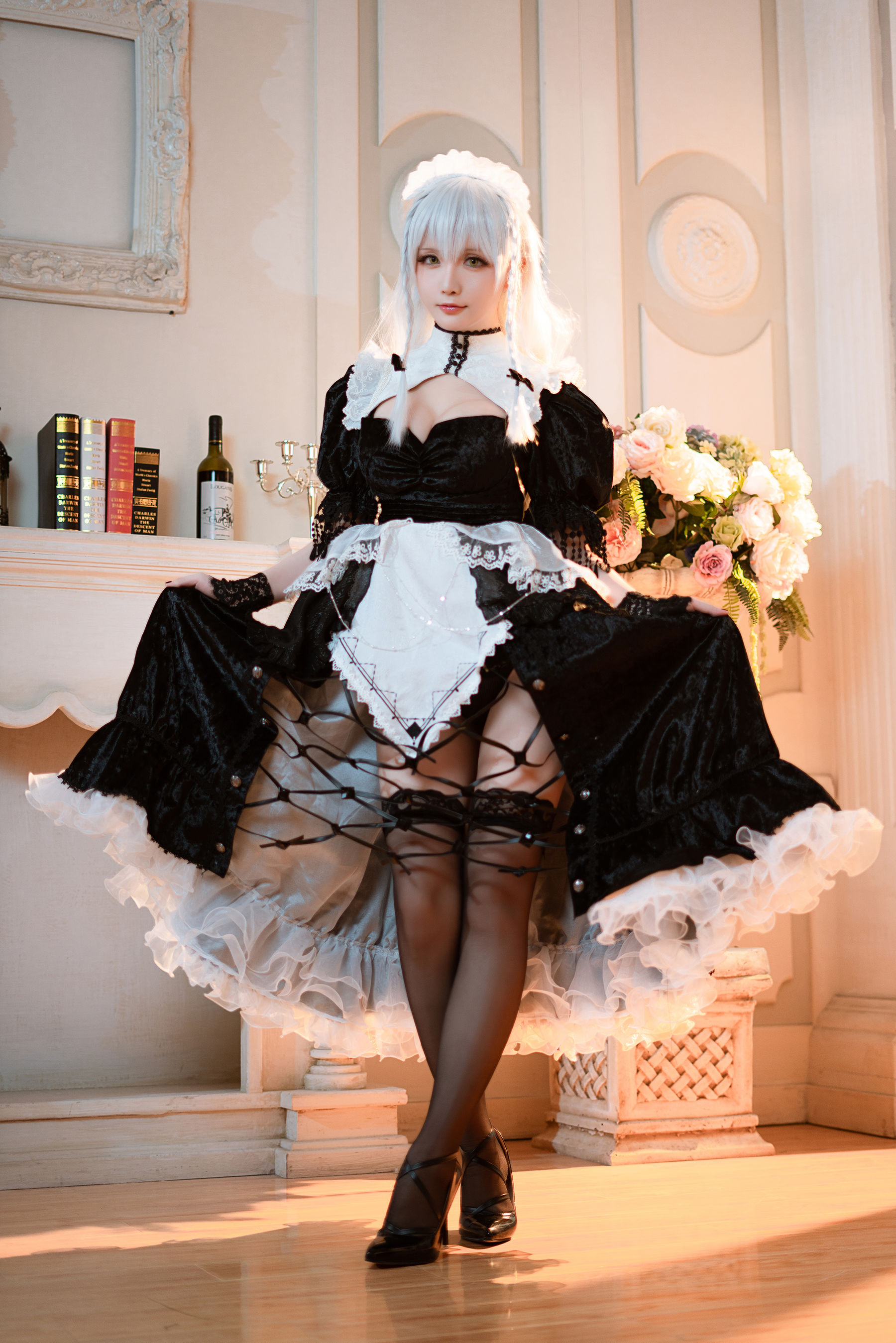 [COS福利] Coser小姐姐星之迟迟 - R-Maid《赫敏》