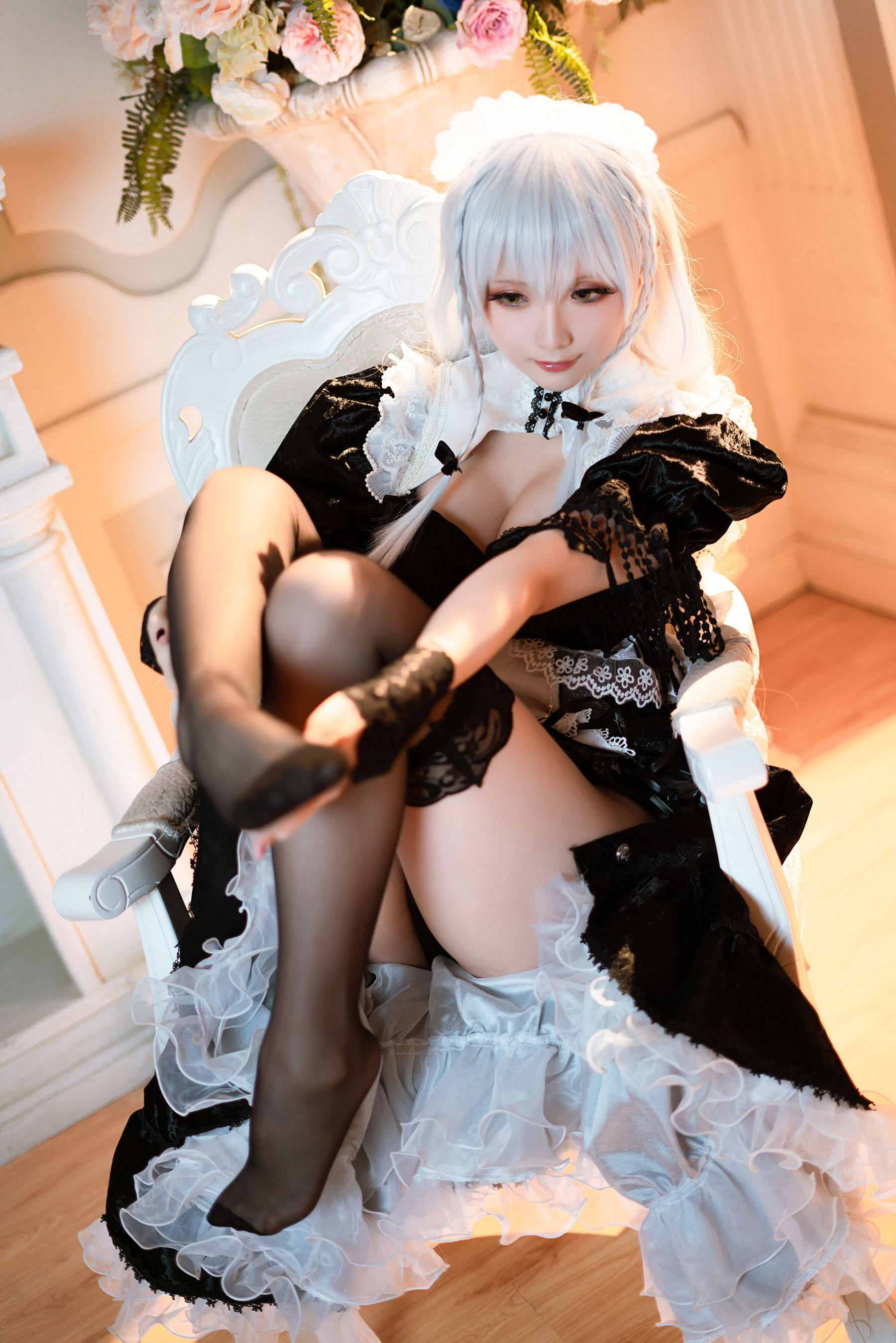 [COS福利] Coser小姐姐星之迟迟 - R-Maid《赫敏》