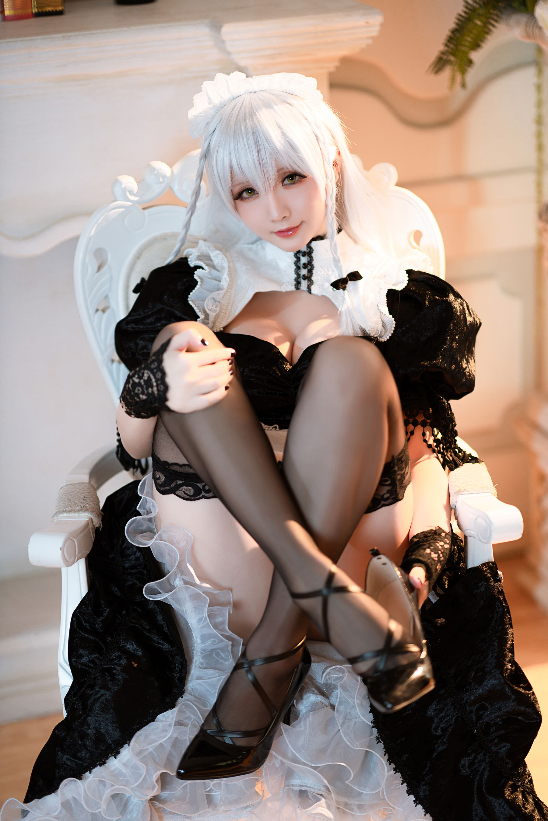 [COS福利] Coser小姐姐星之迟迟 - R-Maid《赫敏》