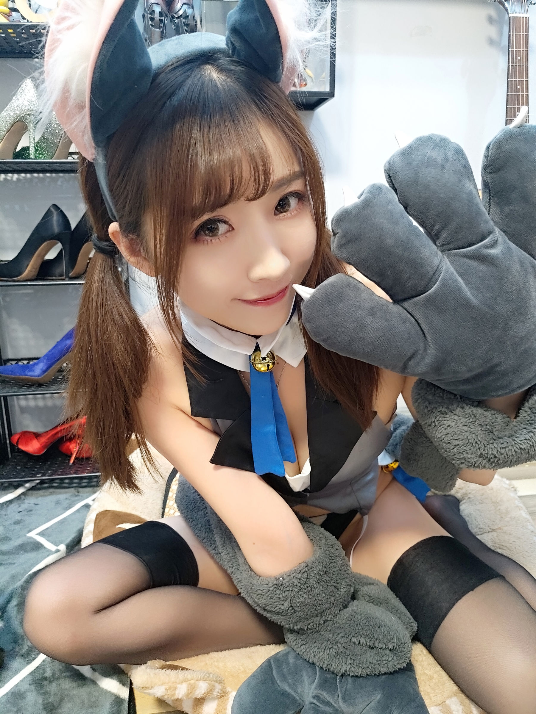 [COS福利] 斗鱼主播小女巫露娜 - 伊俐亚猫娘