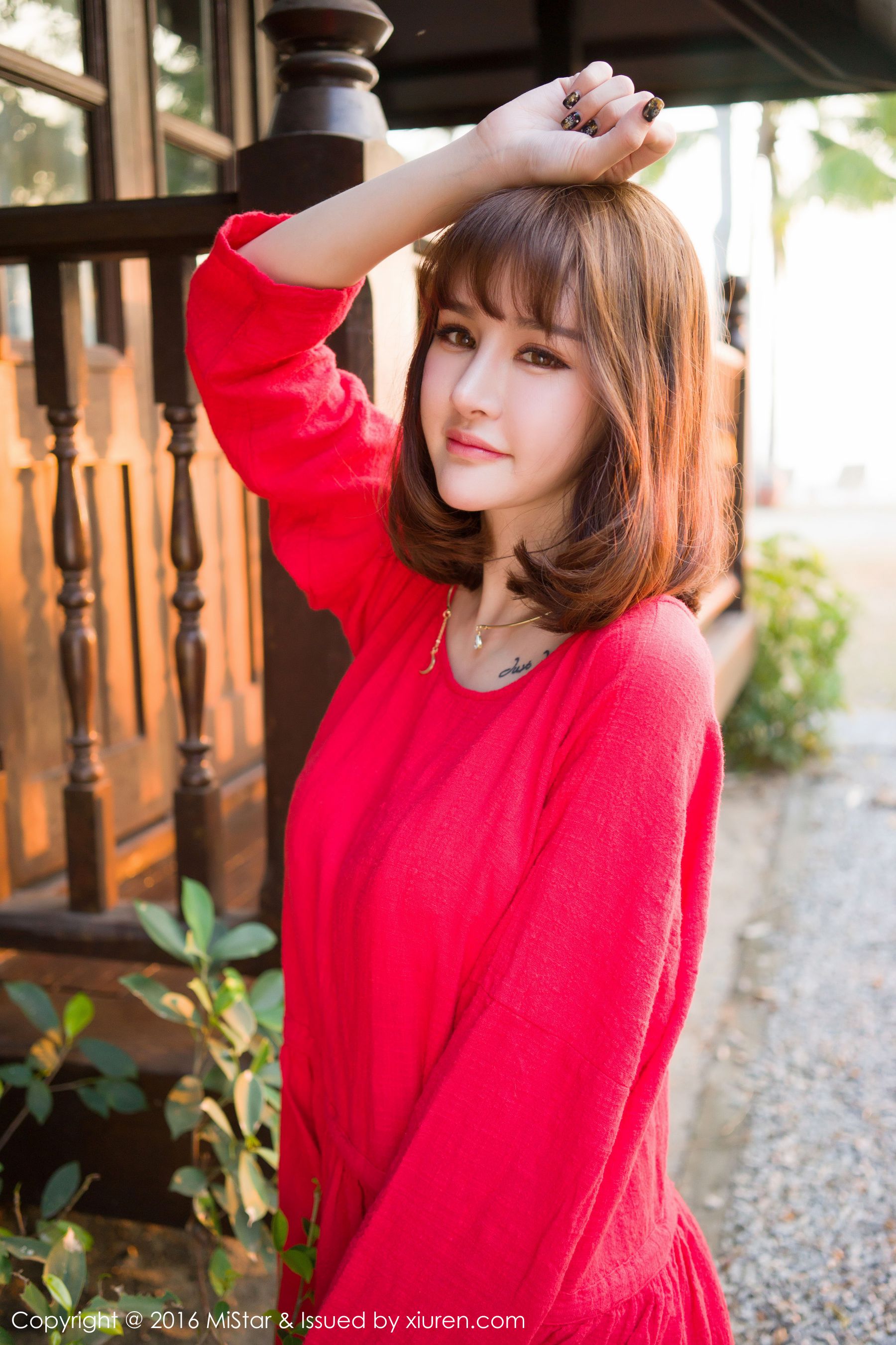 Cheryl青树《性感比基尼、魅惑浴袍、小清新长裙》 [魅妍社MiStar] Vol.102