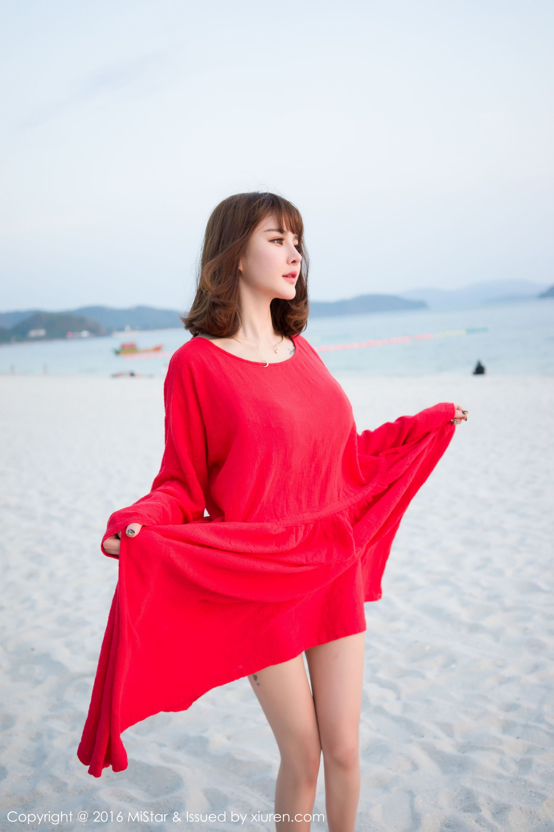 Cheryl青树《性感比基尼、魅惑浴袍、小清新长裙》 [魅妍社MiStar] Vol.102
