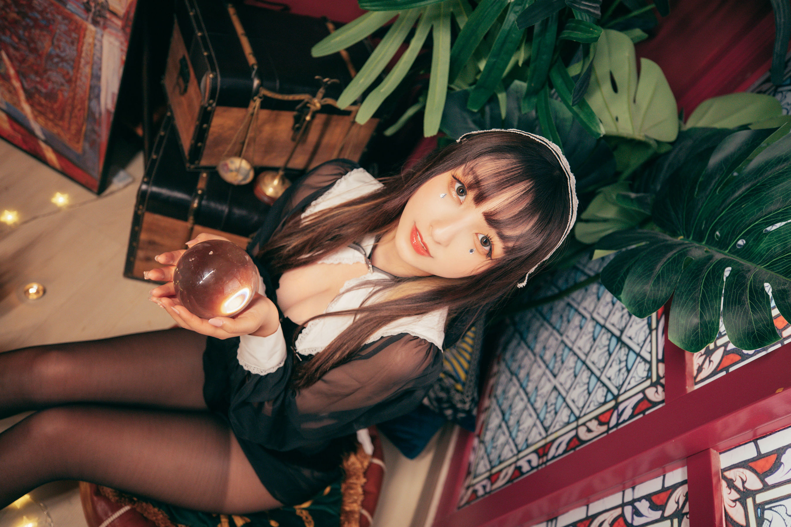 [COS福利] 萝莉神楽板真冬 - 光の囁き-光の修女