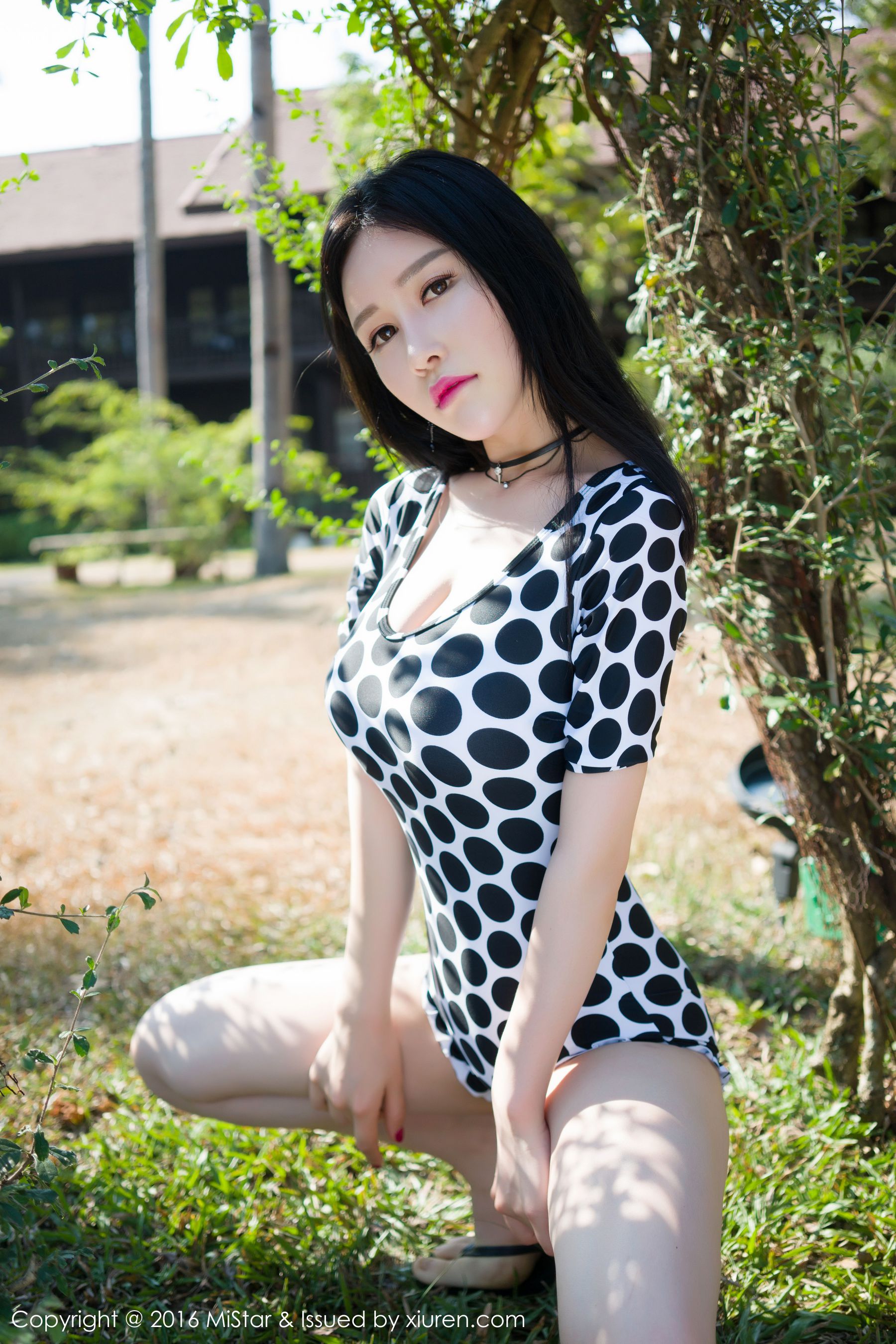 于姬Una《兰卡威旅拍》海滩长裙+泳装 [魅妍社MiStar] Vol.106