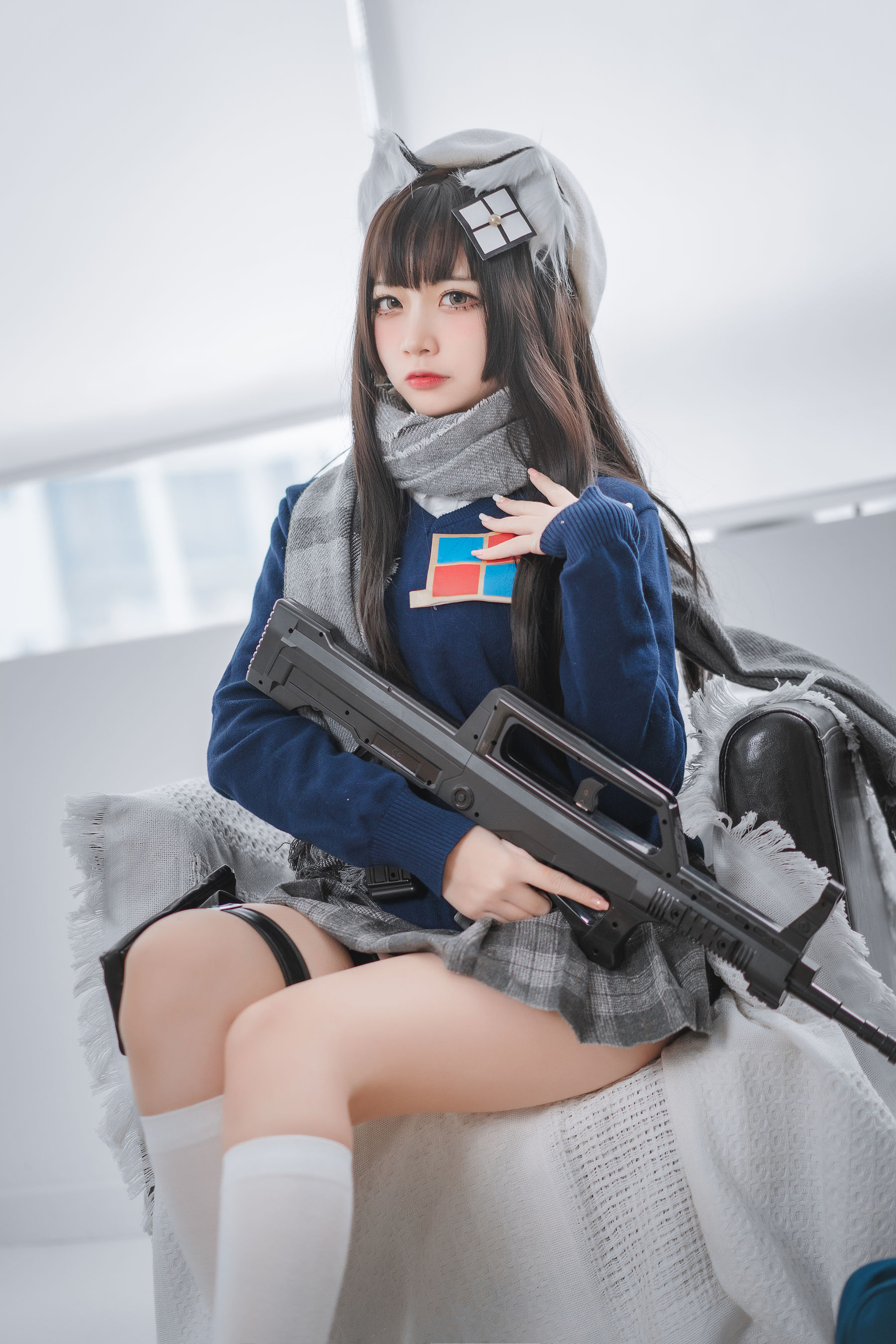 [COS福利] 人气Coser二佐Nisa - 95式JK