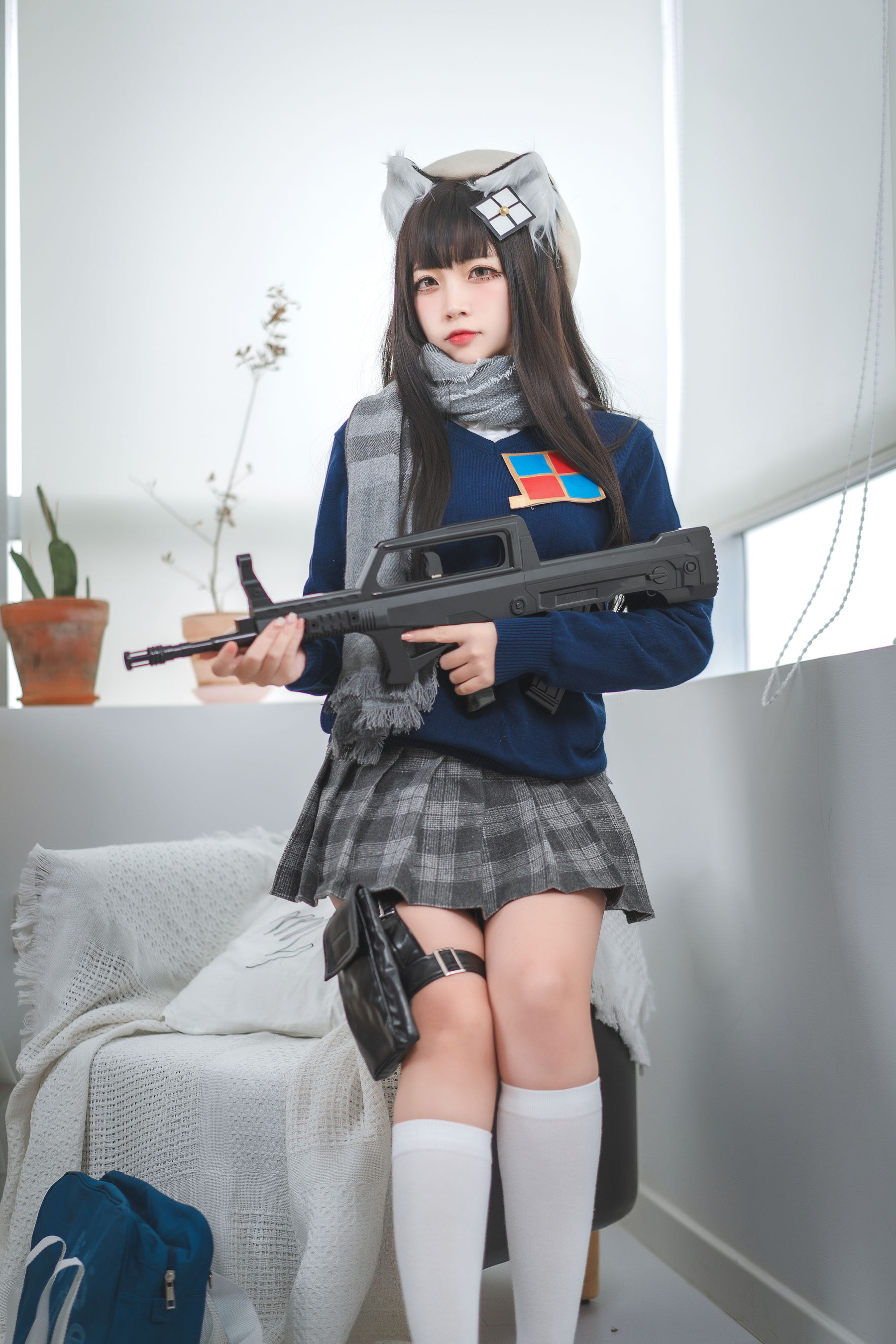 [COS福利] 人气Coser二佐Nisa - 95式JK