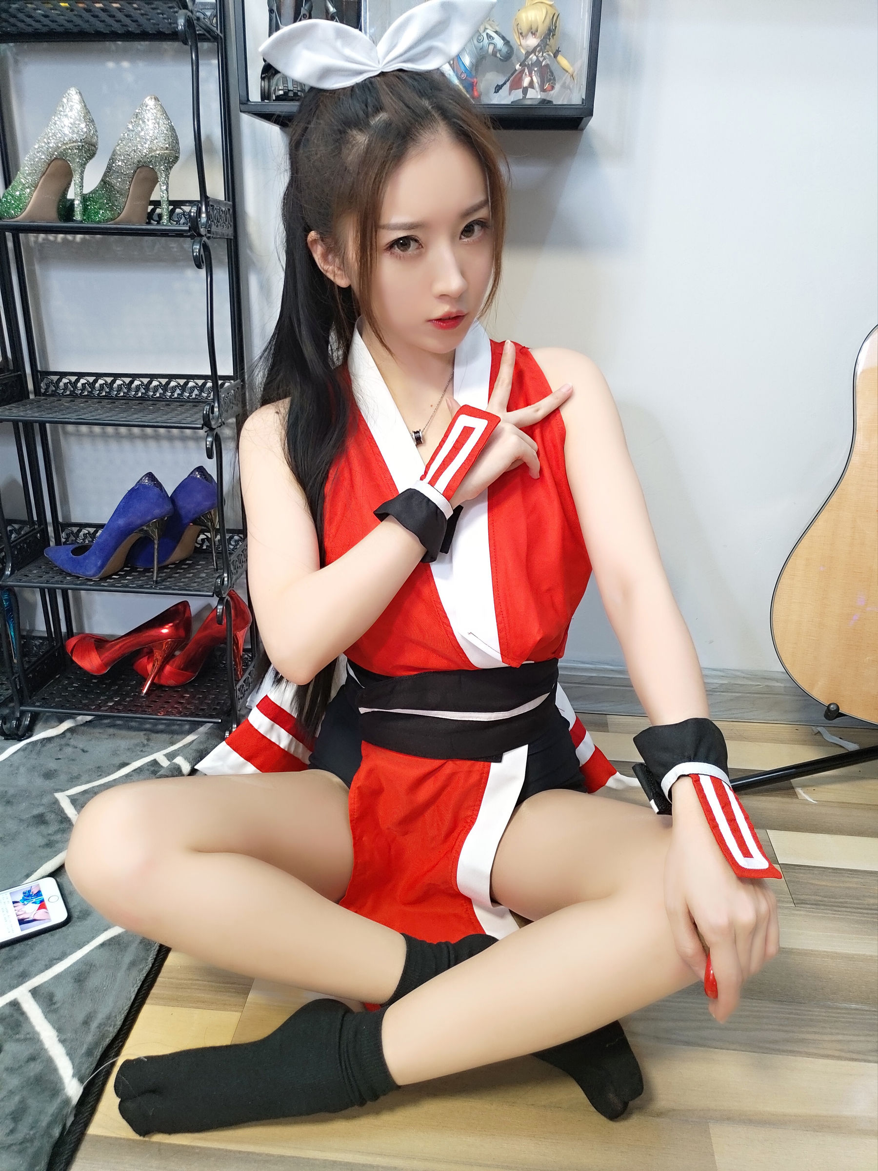 [COS福利] 斗鱼主播小女巫露娜 - 不知火舞