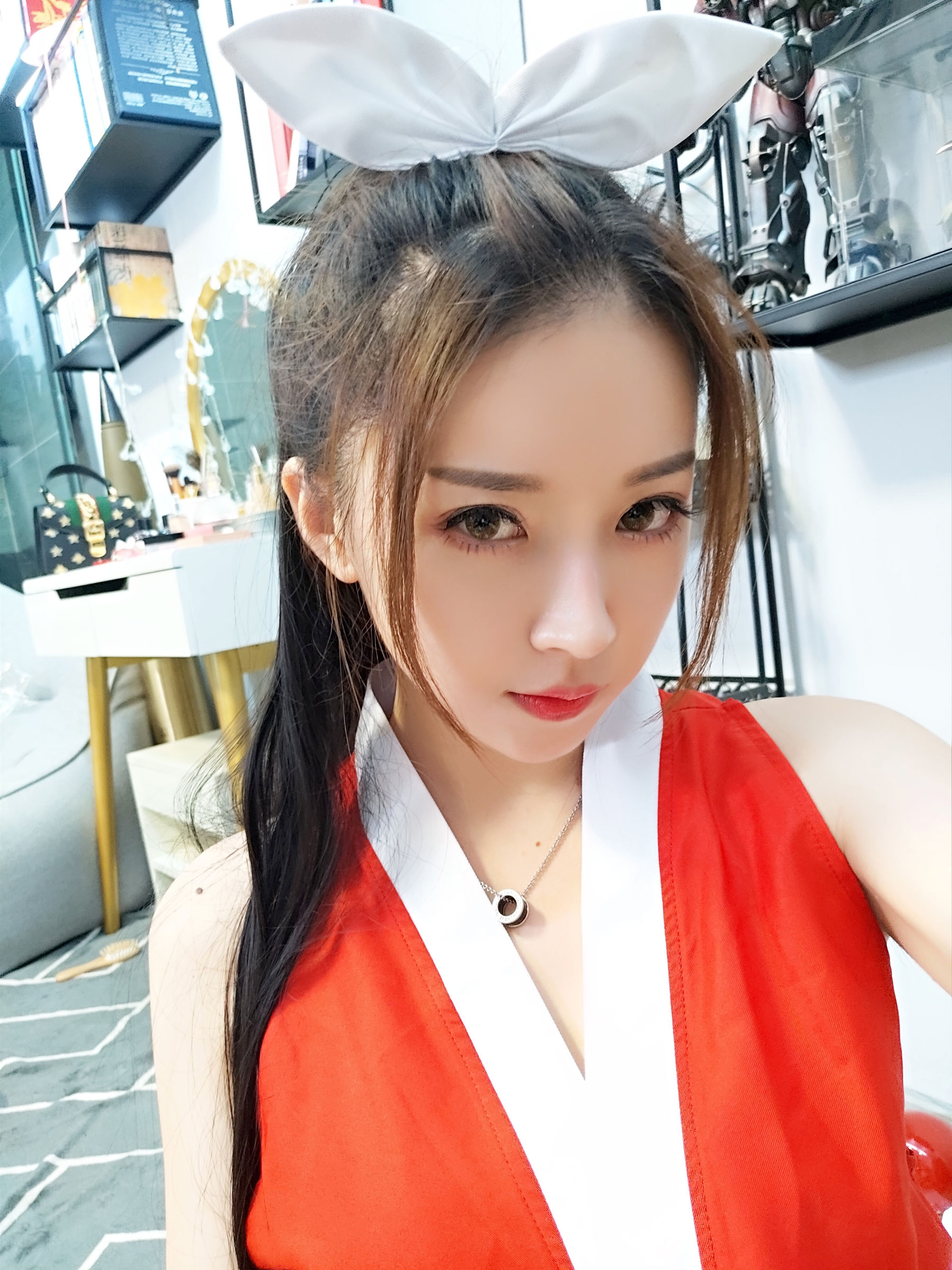 [COS福利] 斗鱼主播小女巫露娜 - 不知火舞