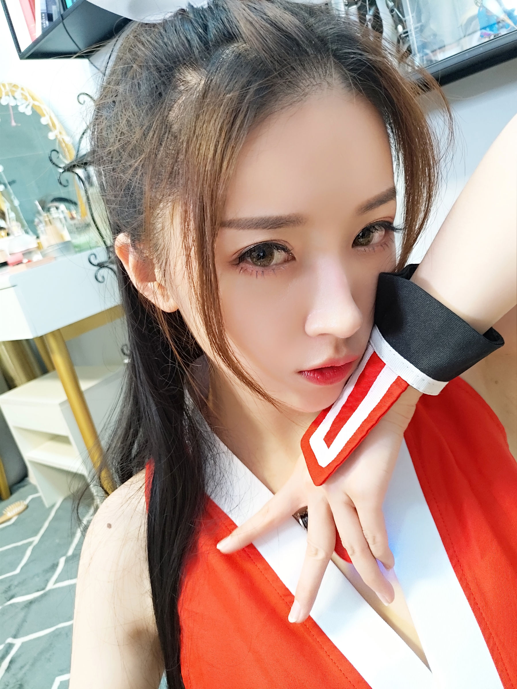 [COS福利] 斗鱼主播小女巫露娜 - 不知火舞