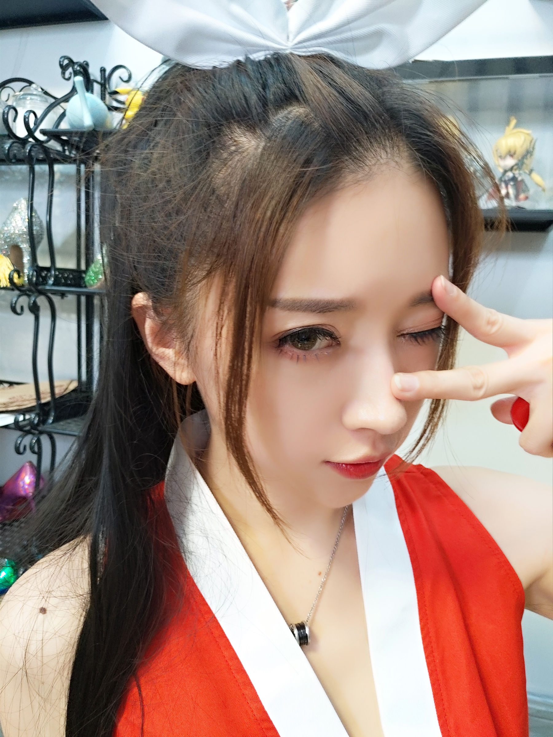[COS福利] 斗鱼主播小女巫露娜 - 不知火舞