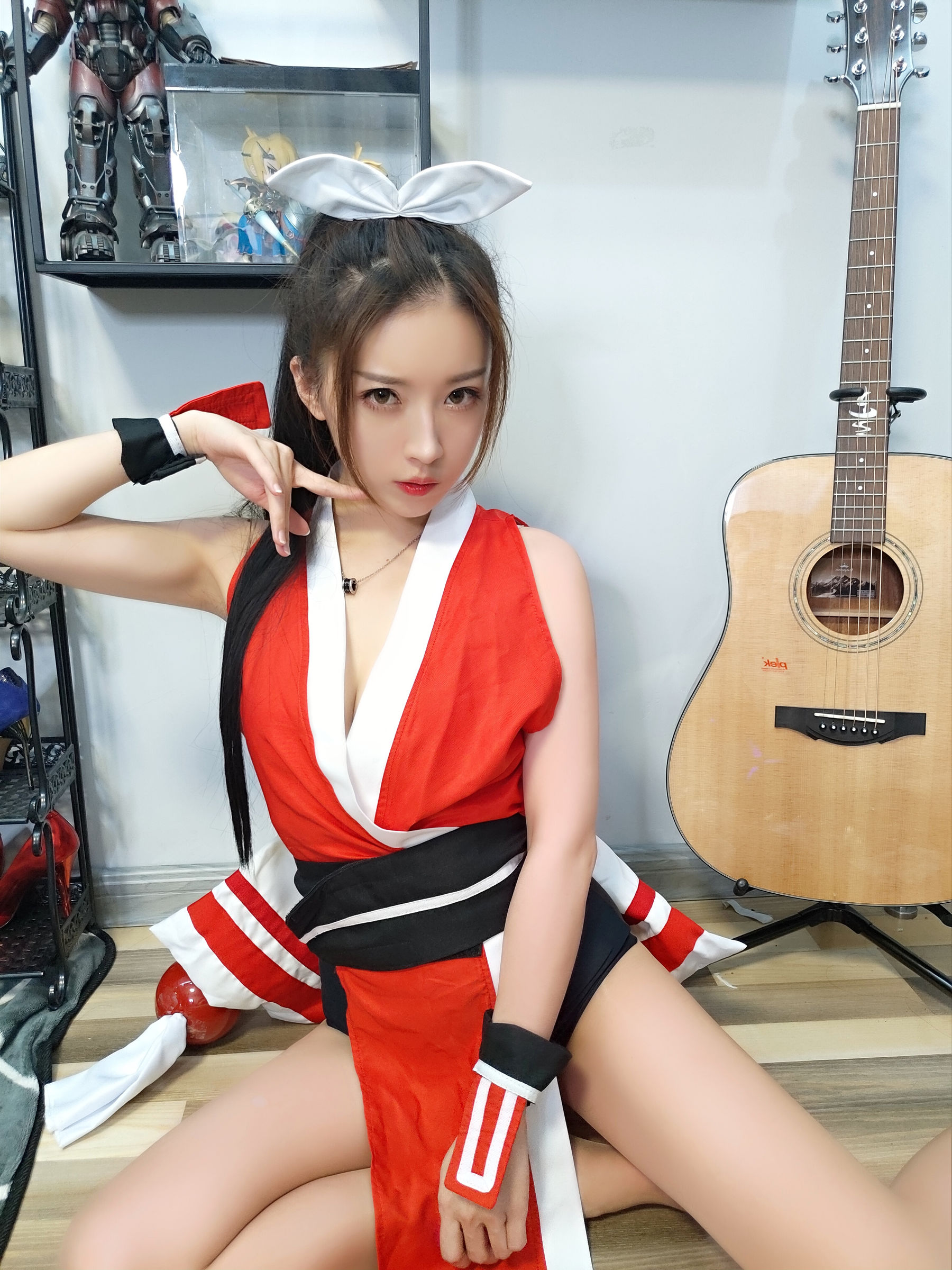 [COS福利] 斗鱼主播小女巫露娜 - 不知火舞