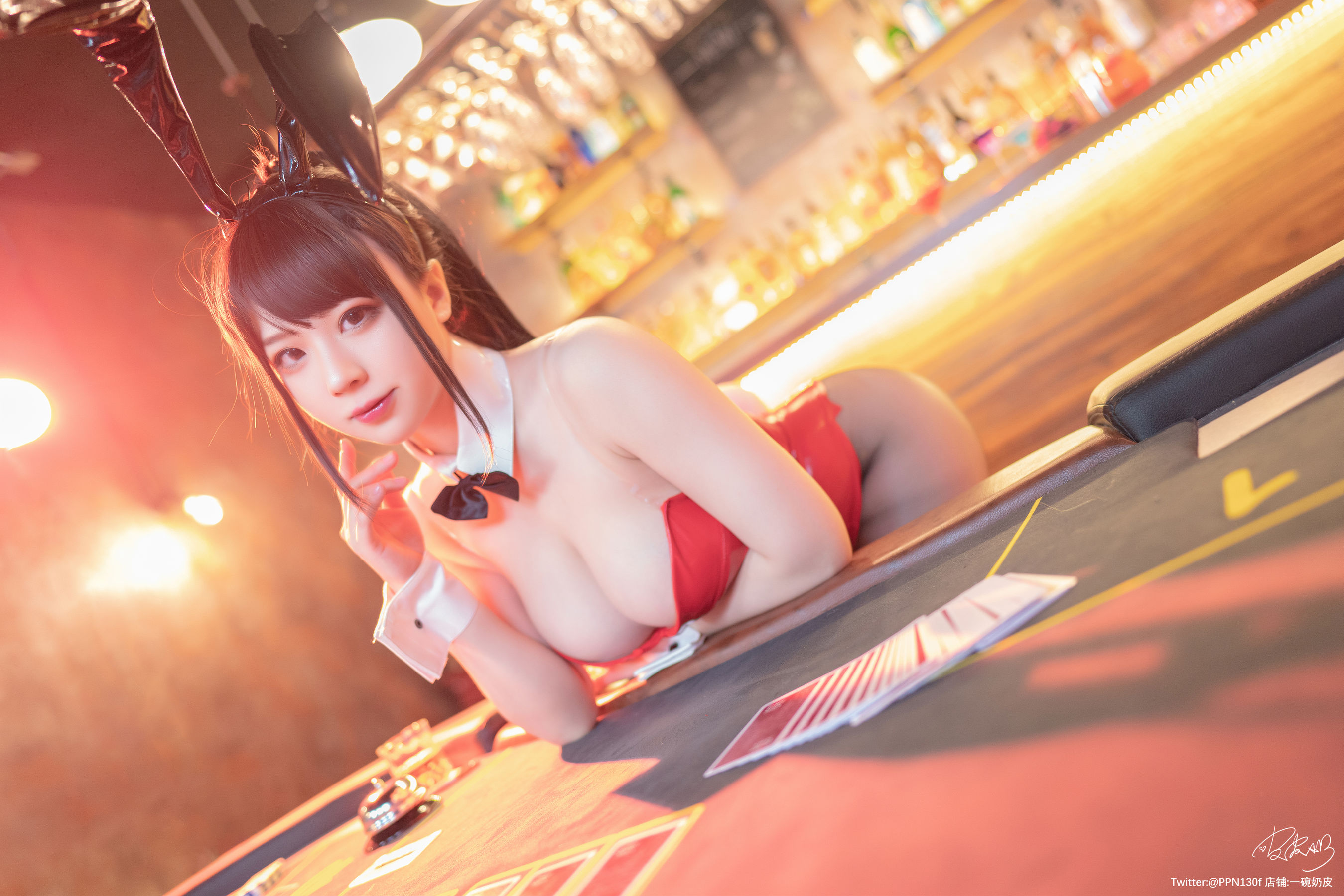 [COS福利] 皮皮奶可可爱了啦 - 元旦兔女郎