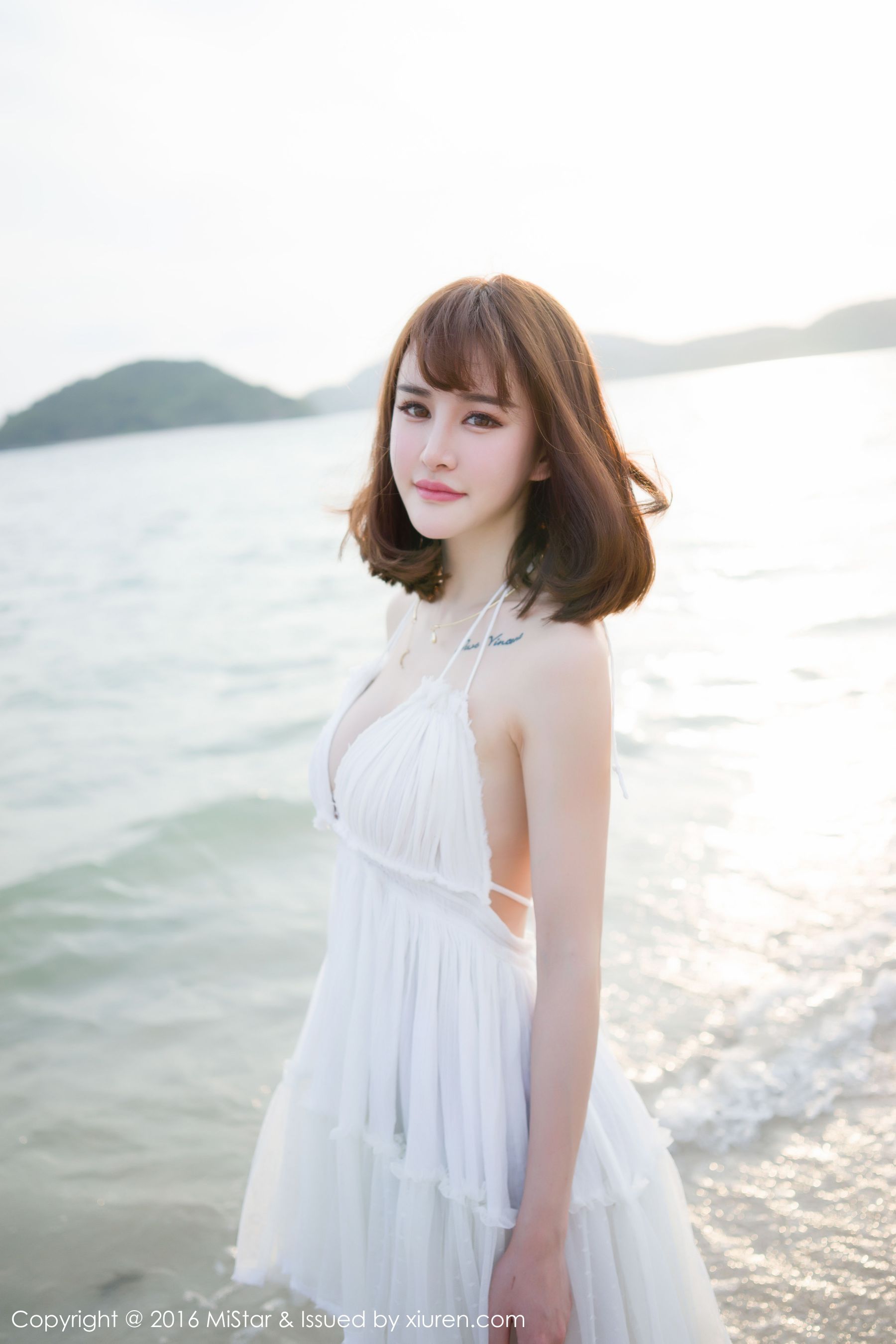 Cheryl青树《海滩湿身+比基尼》 [魅妍社MiStar] Vol.110