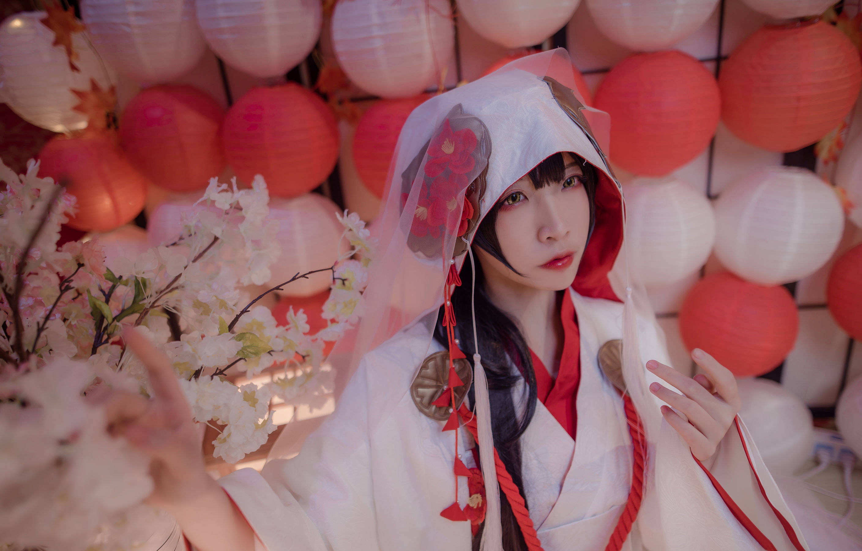 [COS福利] 人气Coser二佐Nisa - 花嫁