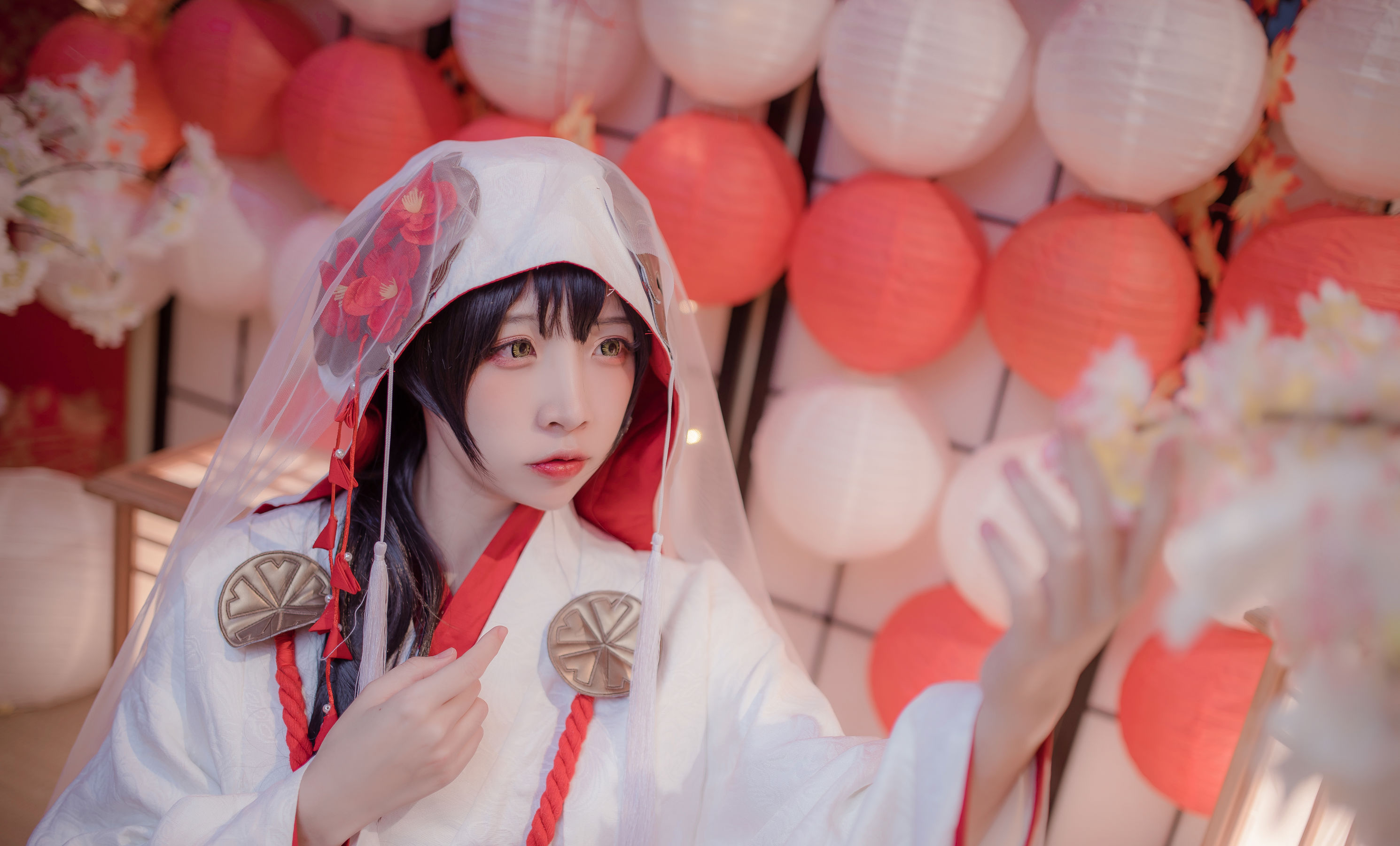 [COS福利] 人气Coser二佐Nisa - 花嫁