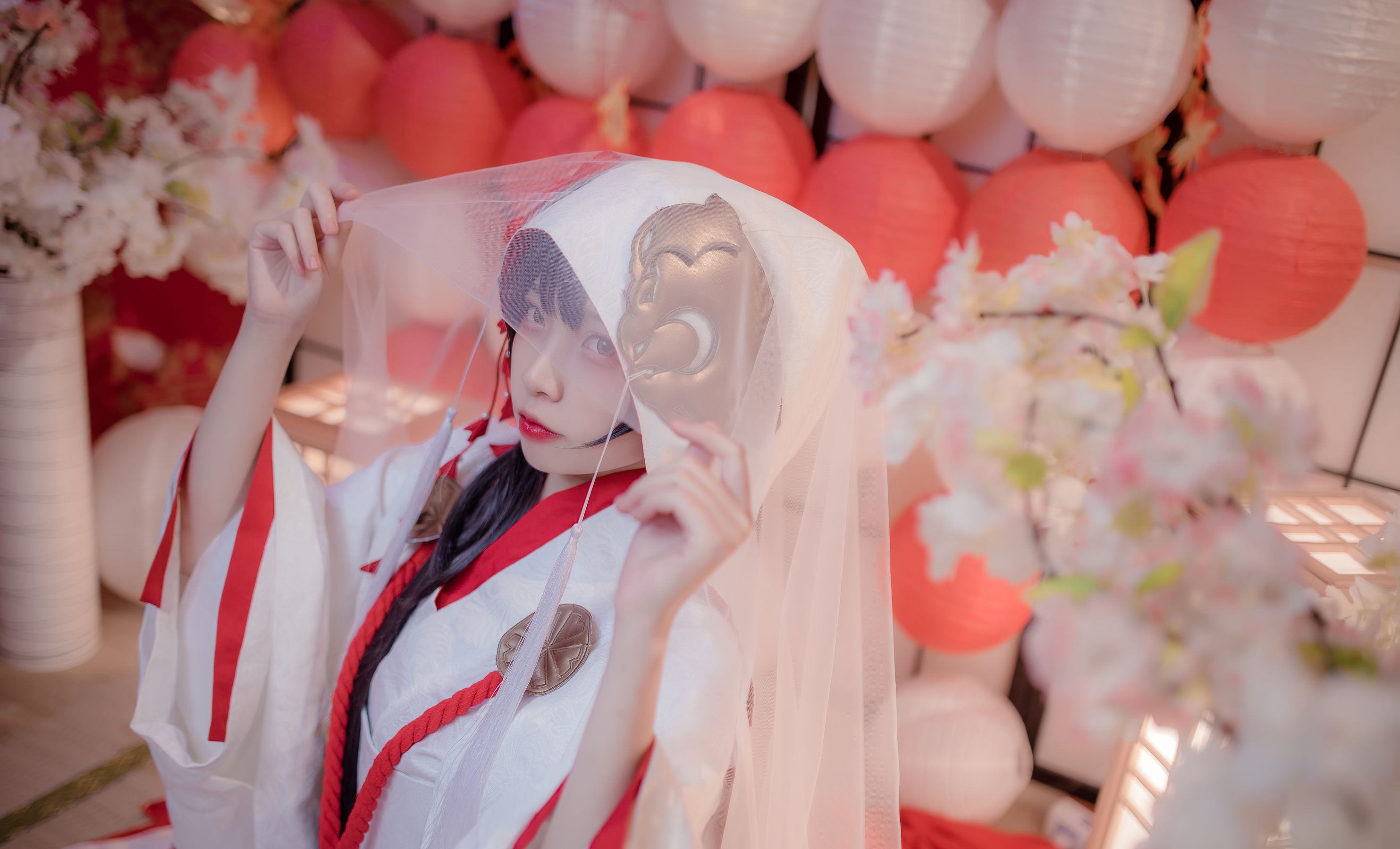 [COS福利] 人气Coser二佐Nisa - 花嫁